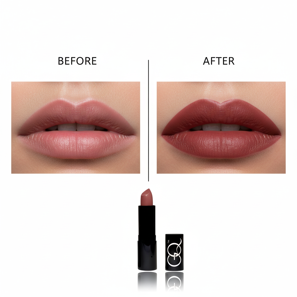 Luxury Cream Lipstick - Parisian Pink (3.4g) | GLOWNIQUE