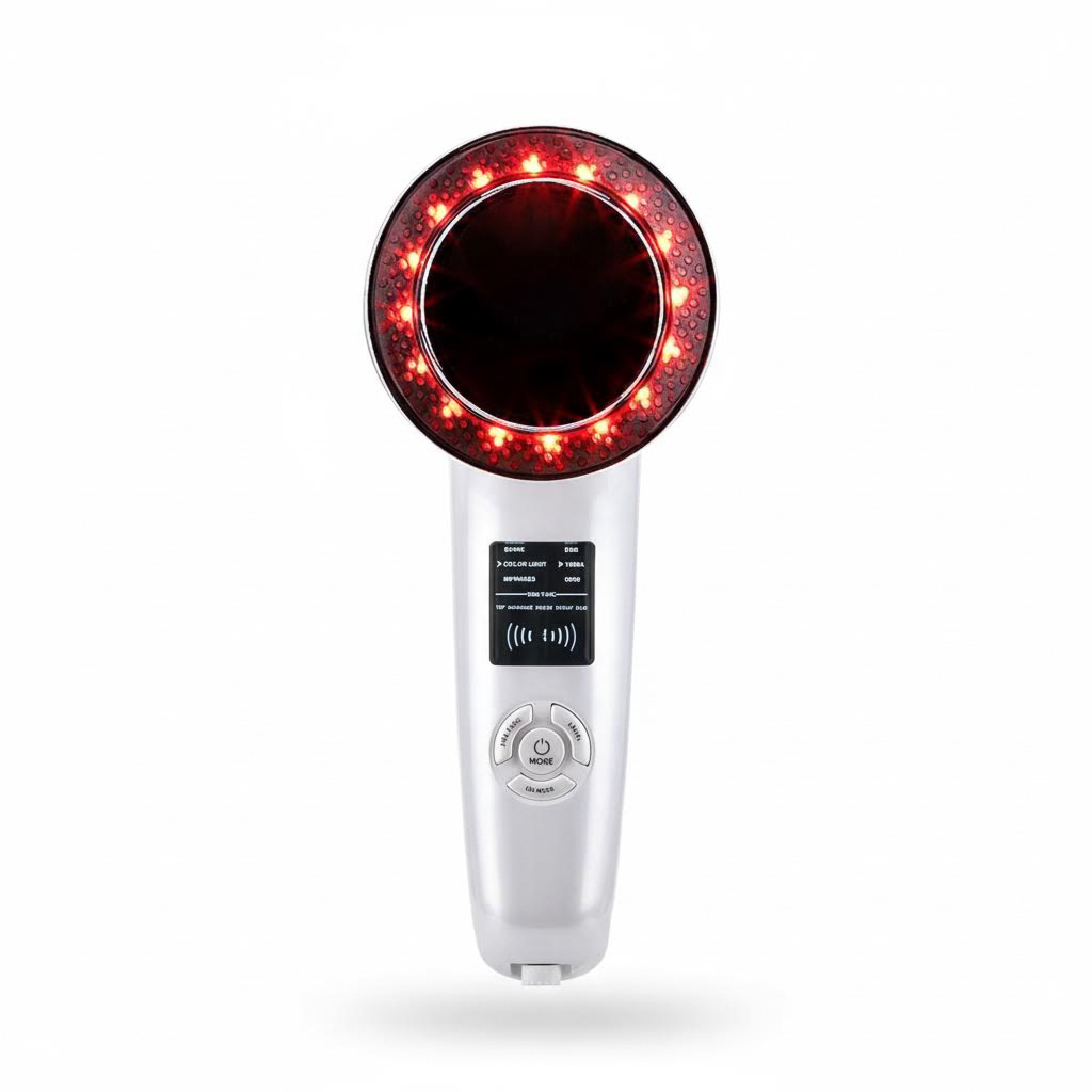 Experience the exquisite craftsmanship of GLOWNIQUE's 6 in 1 Slimming Instrument, where advanced technology meets artisanal luxury for radiant beauty.