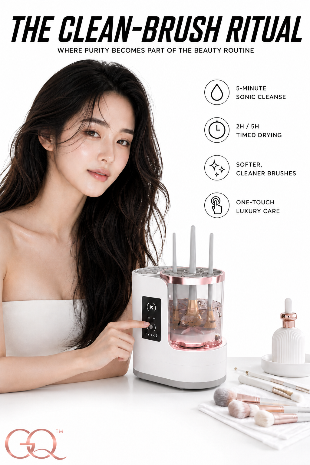 GLOWNIQUE Solène Sonic Brush Purification System Couture