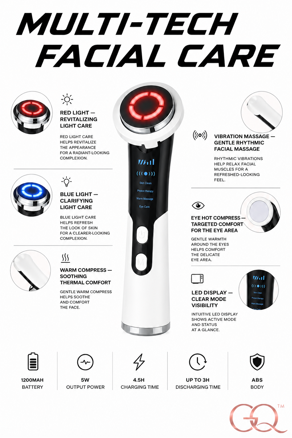 GLOWNIQUE Lavinia IPL Facial Rejuvenation Device Couture