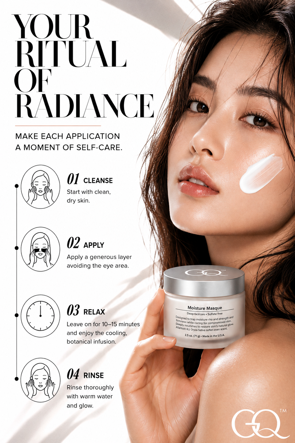 GLOWNIQUE Intensive Moisture Cooling Masque Couture Hydration