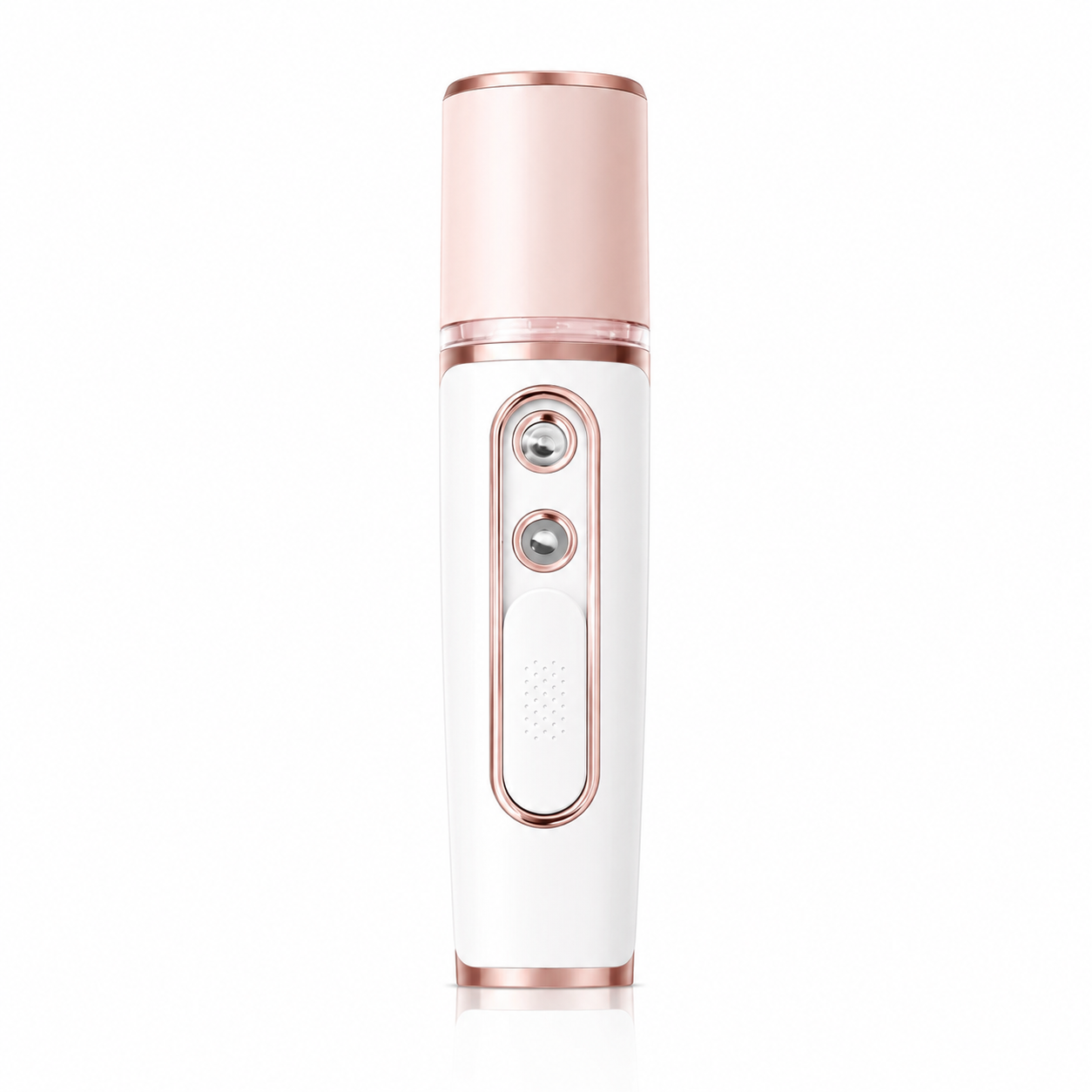 Indulge in the GLOWNIQUE Éclat Duo Nano Mist Hydrator, a luxurious fusion of advanced nano technology and artisanal craftsmanship for radiant, rejuvenated skin.