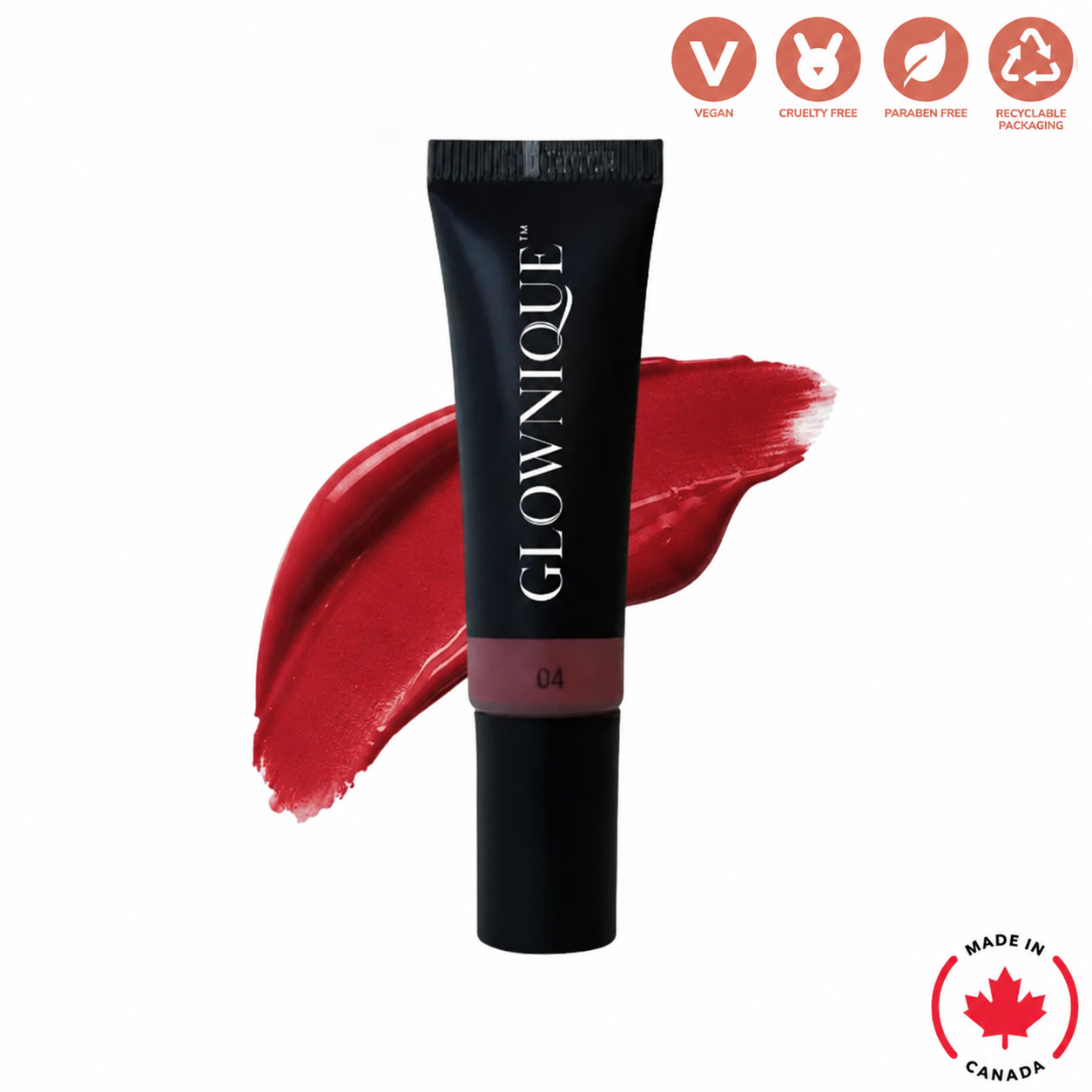 Experience the artistry of GLOWNIQUE Liquid Blush, a vegan masterpiece that enhances your natural beauty with a sumptuous dewy flush, perfect for every occasion.