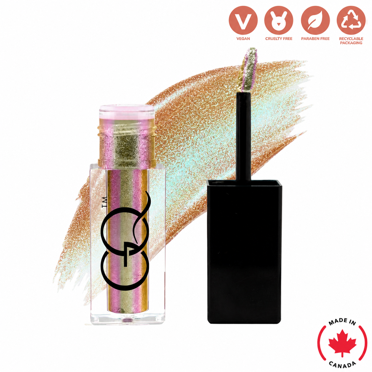 Experience the exquisite GLOWNIQUE Liquid Shimmer, a luxurious vegan elixir that elevates your beauty ritual with radiant allure and sophisticated craftsmanship.
