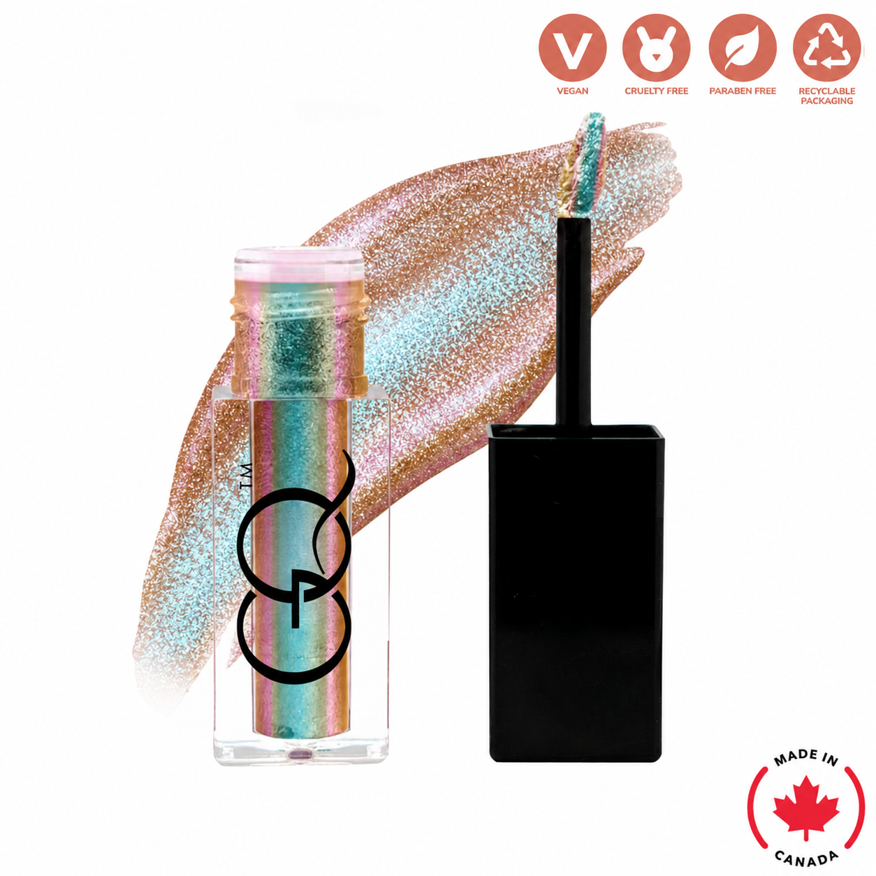 Experience the exquisite GLOWNIQUE Liquid Shimmer, a luxurious elixir that elevates your beauty ritual with silky radiance and timeless allure.