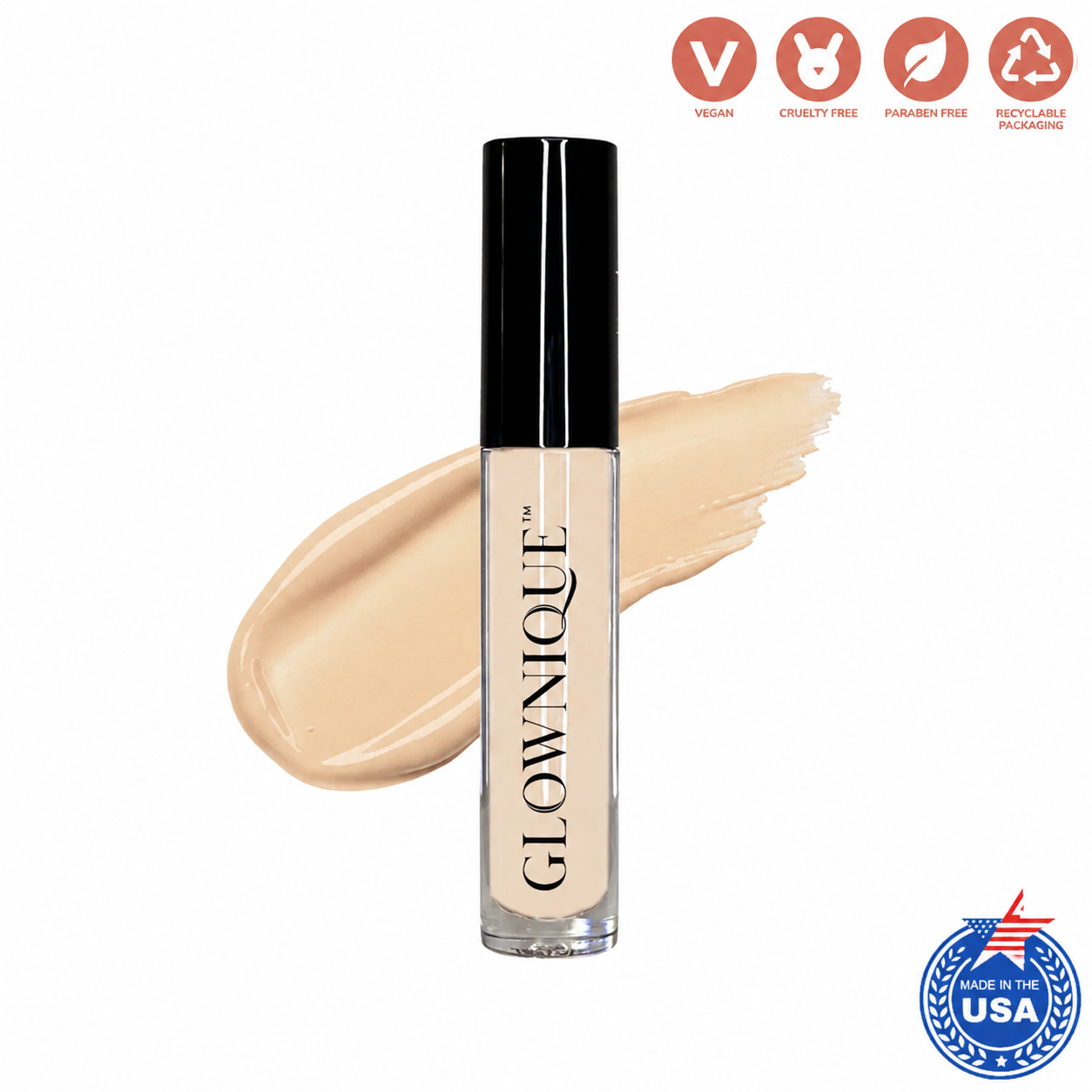 Experience the artistry of GLOWNIQUE Concealing Cream, a luxurious blend that elevates your beauty ritual with flawless coverage and radiant allure.