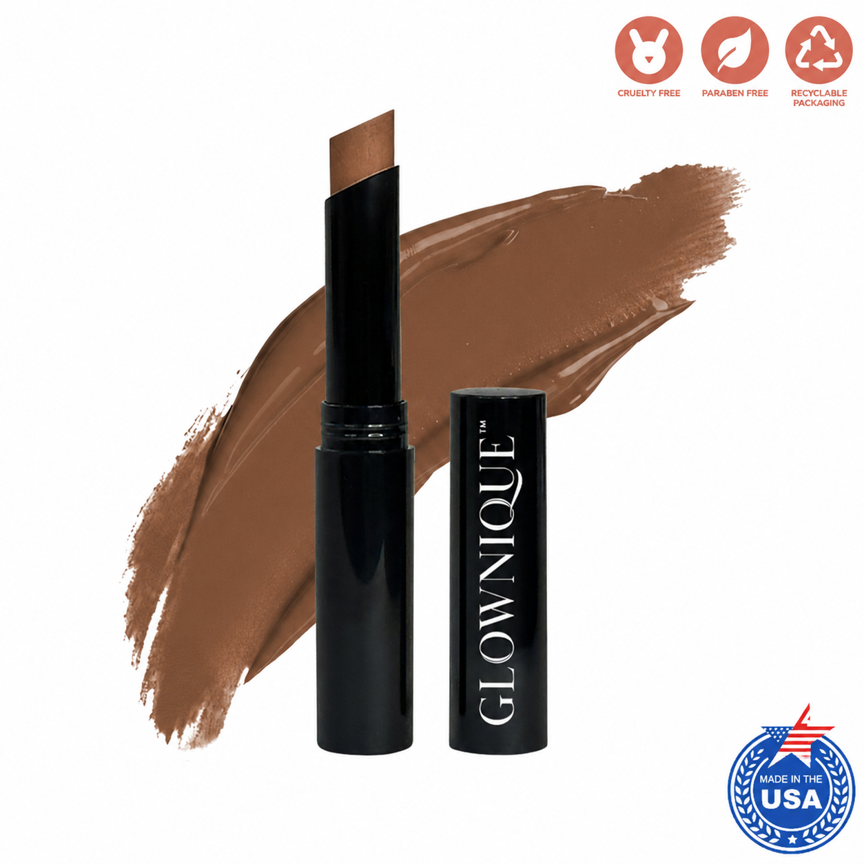 Experience the artistry of GLOWNIQUE's Creme Concealer Stick, a luxurious blend for flawless skin. Elevate your beauty ritual with this sophisticated formula.