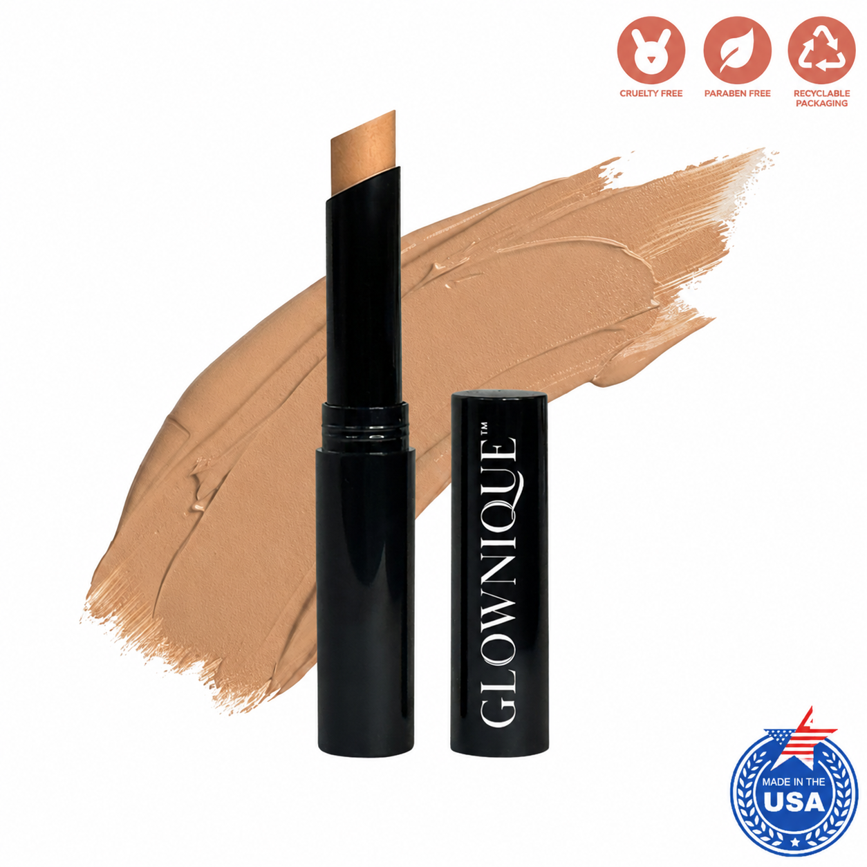 Experience the artistry of GLOWNIQUE's Creme Concealer Stick, a luxurious blend for flawless coverage that enhances your natural radiance. Elevate your beauty ritual.