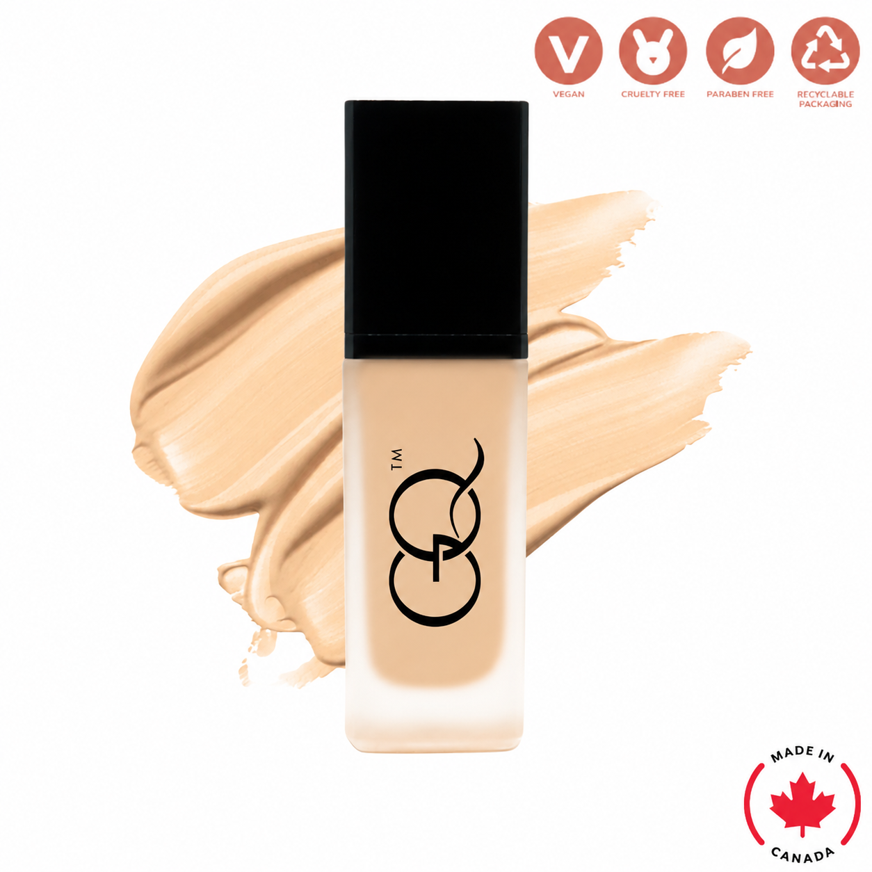 Experience the elegance of GLOWNIQUE Foundation with SPF, a vegan blend of antioxidants that enhances your natural radiance while providing luxurious sun protection.