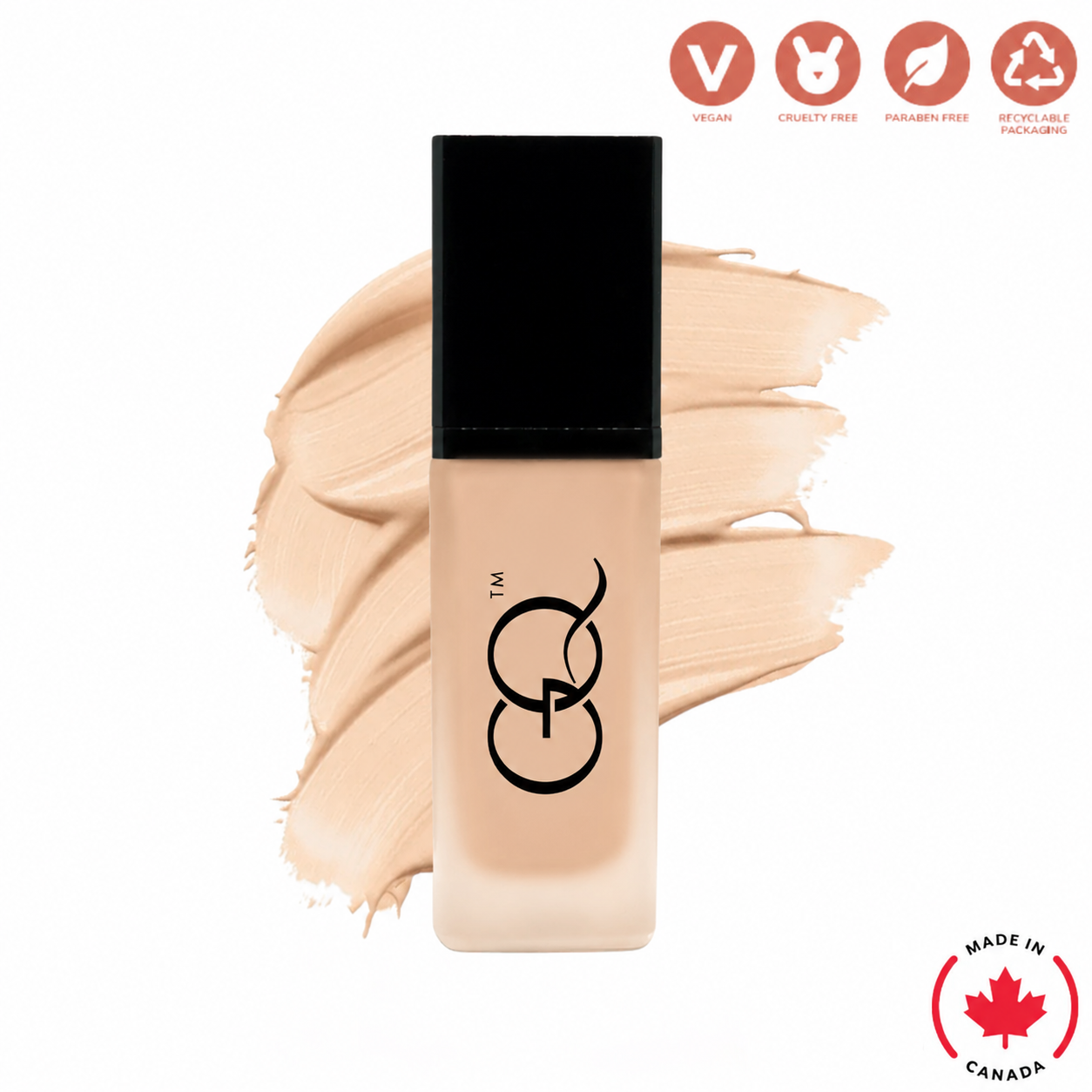 Experience the luxury of GLOWNIQUE Foundation with SPF, a blend of skin-loving antioxidants for radiant, protected skin. Elevate your beauty ritual with timeless elegance.