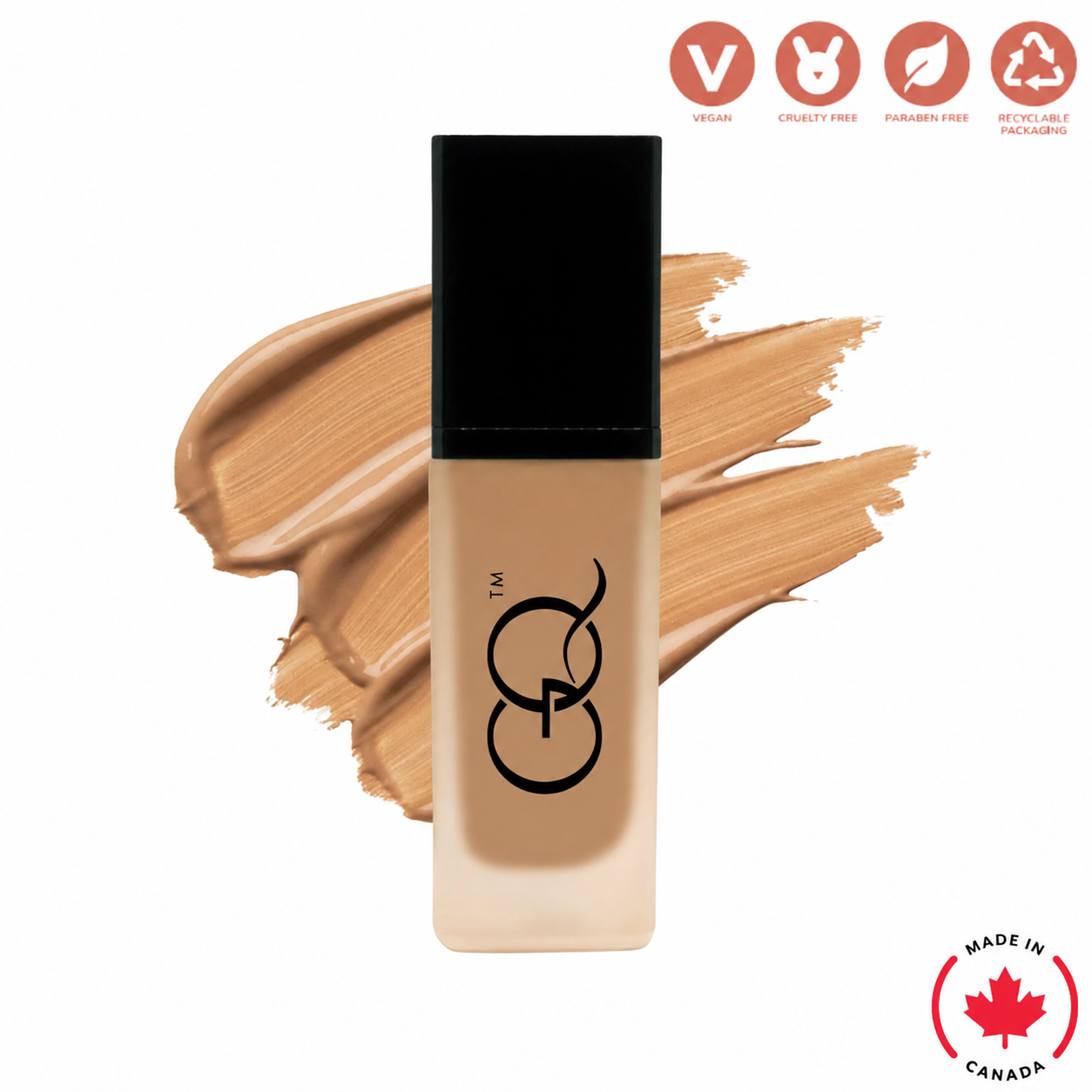 Experience the elegance of GLOWNIQUE Foundation with SPF, a luxurious blend of antioxidants for radiant skin. Elevate your beauty ritual with this vegan, cruelty-free essential.