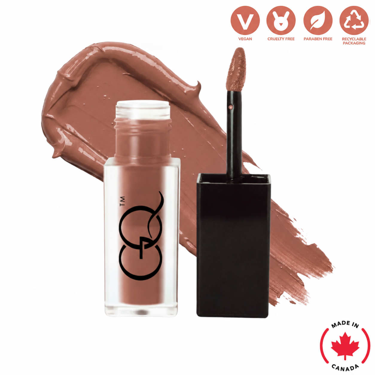 Indulge in GLOWNIQUE Matte Lip Stain, a luxurious blend of Vitamin E for vibrant, long-lasting color. Elevate your beauty ritual with this vegan masterpiece.