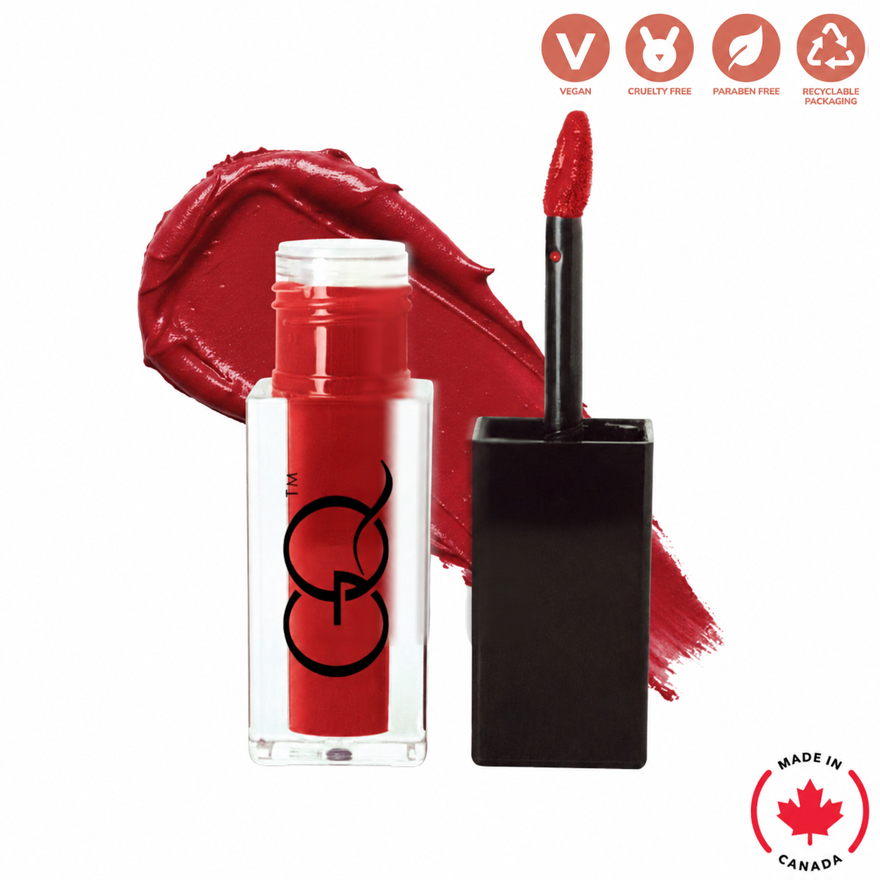 Indulge in the luxurious GLOWNIQUE Matte Lip Stain, a vegan formula enriched with Vitamin E for vibrant, long-lasting color that elevates your elegance.