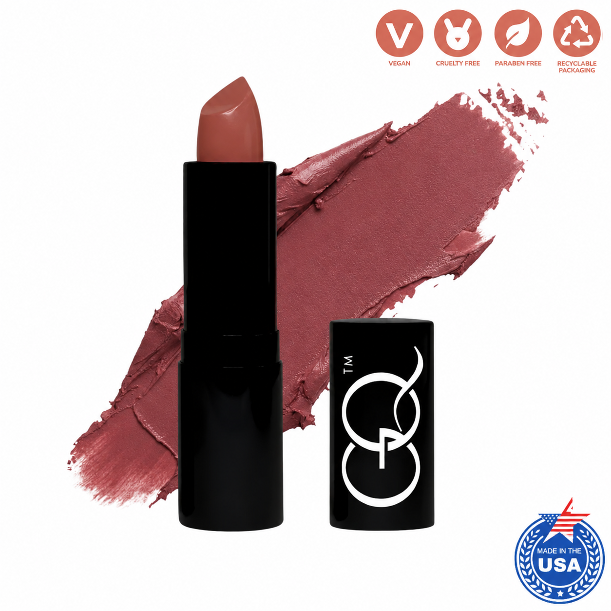 Indulge in GLOWNIQUE Luxury Matte Lipstick, a vegan masterpiece crafted with squalane for hydration and a velvety finish. Elevate your beauty routine with sophistication.