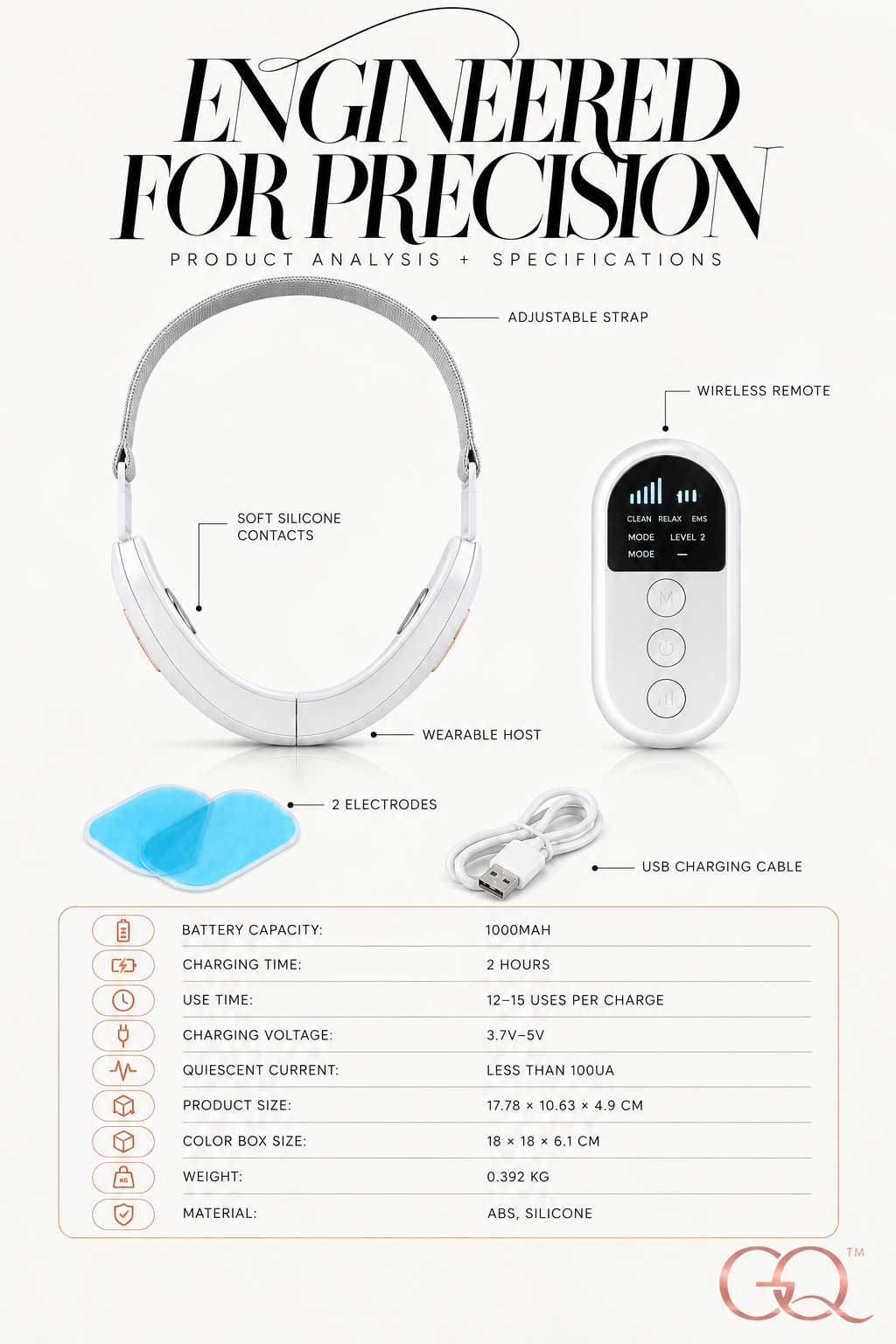 Azzurra EMS V-Lift Facial Sculpting Device | GLOWNIQUE
