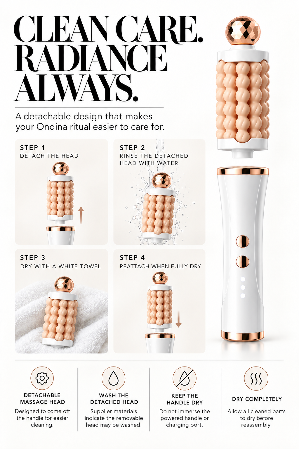 Ondina 3D Sculpting Roller by GLOWNIQUE