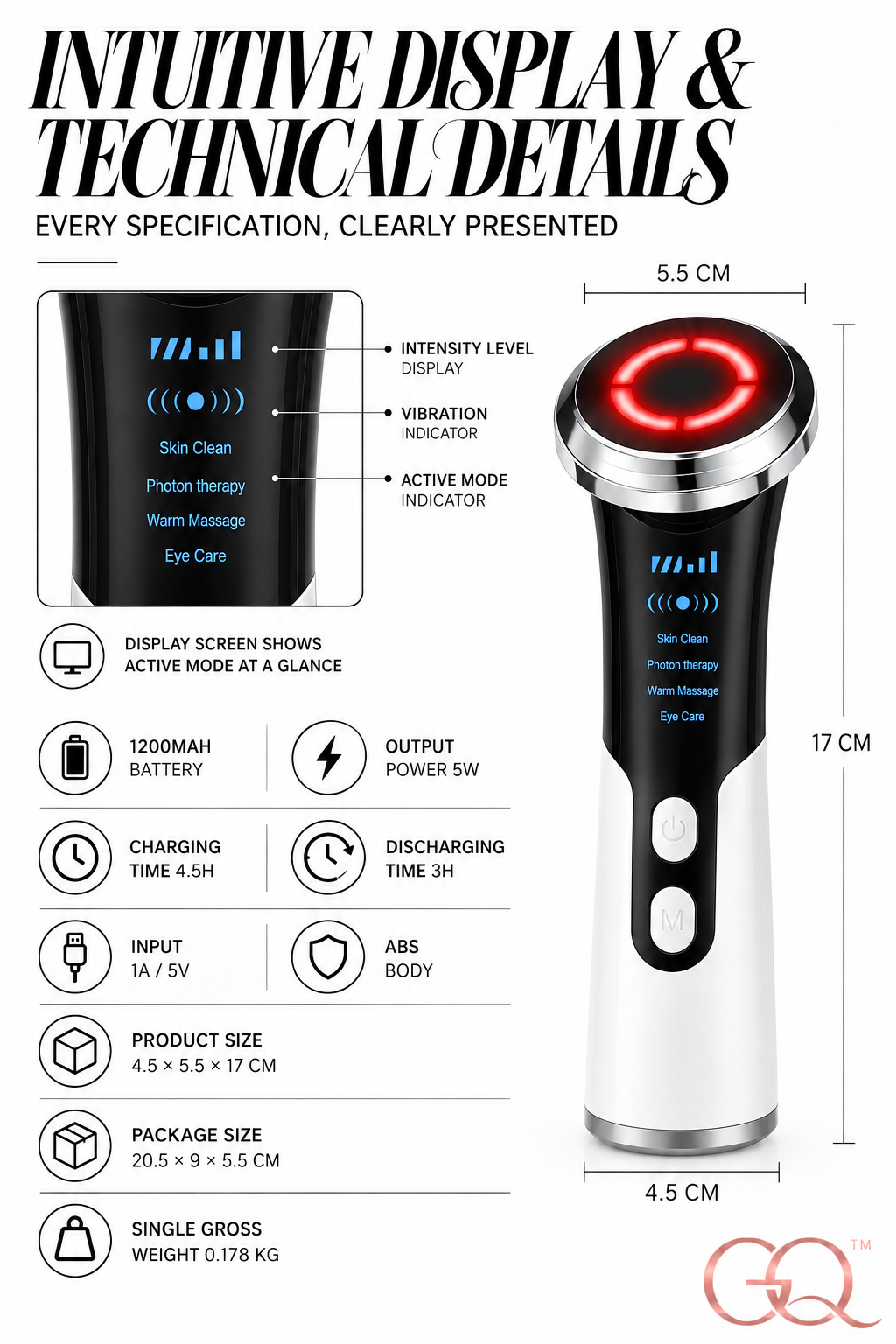 Lavinia IPL Facial Rejuvenation Device | GLOWNIQUE