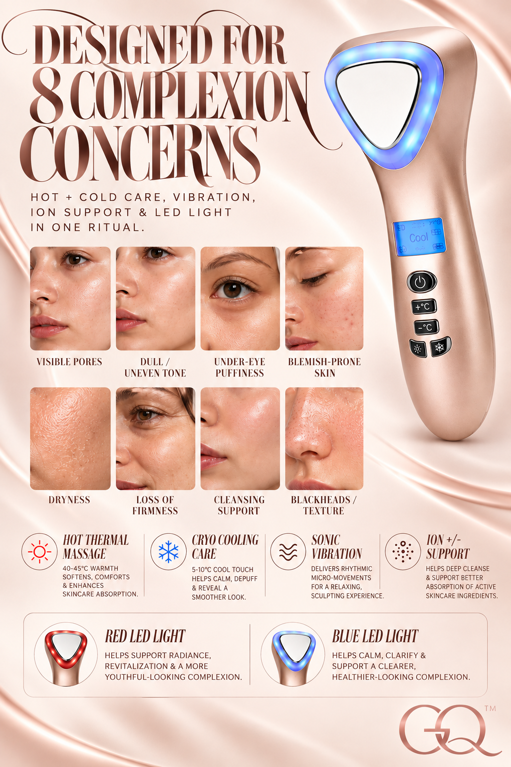 GLOWNIQUE Marcelline Cryo-Thermal Sculpting Wand Couture