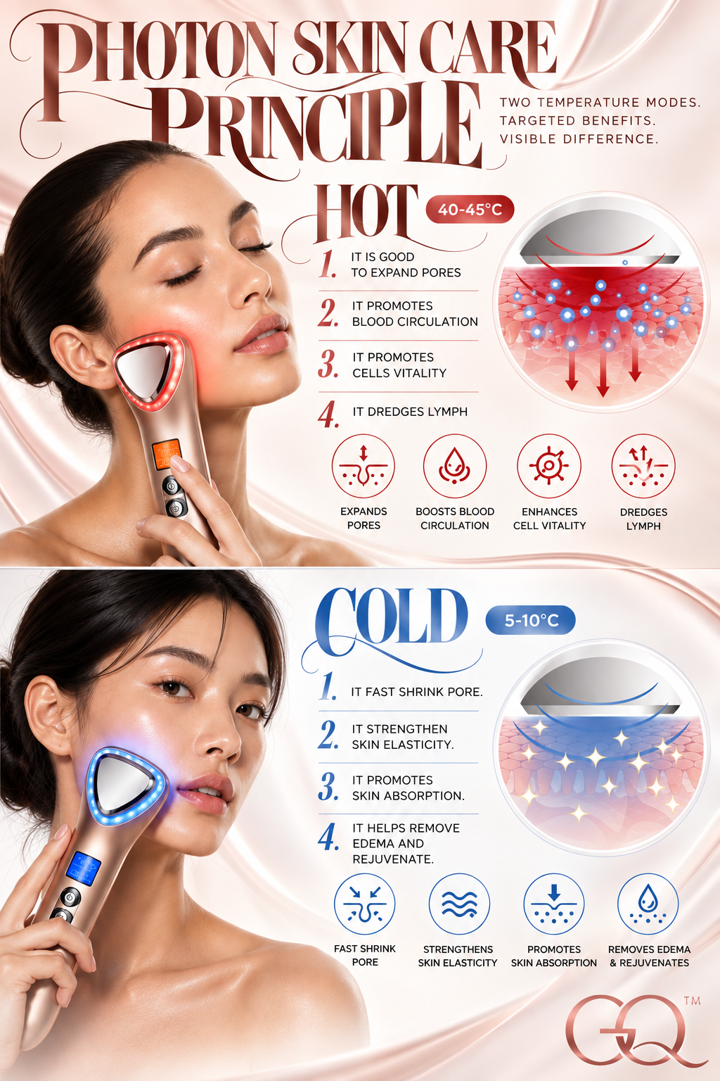 GLOWNIQUE Marcelline Sculpting Wand - Couture Skincare Tool