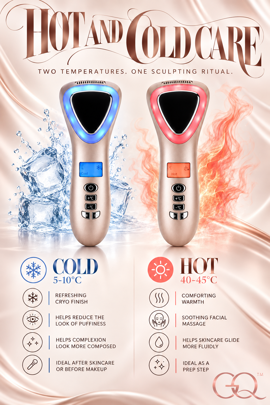 GLOWNIQUE Marcelline Cryo-Thermal Sculpting Wand Couture