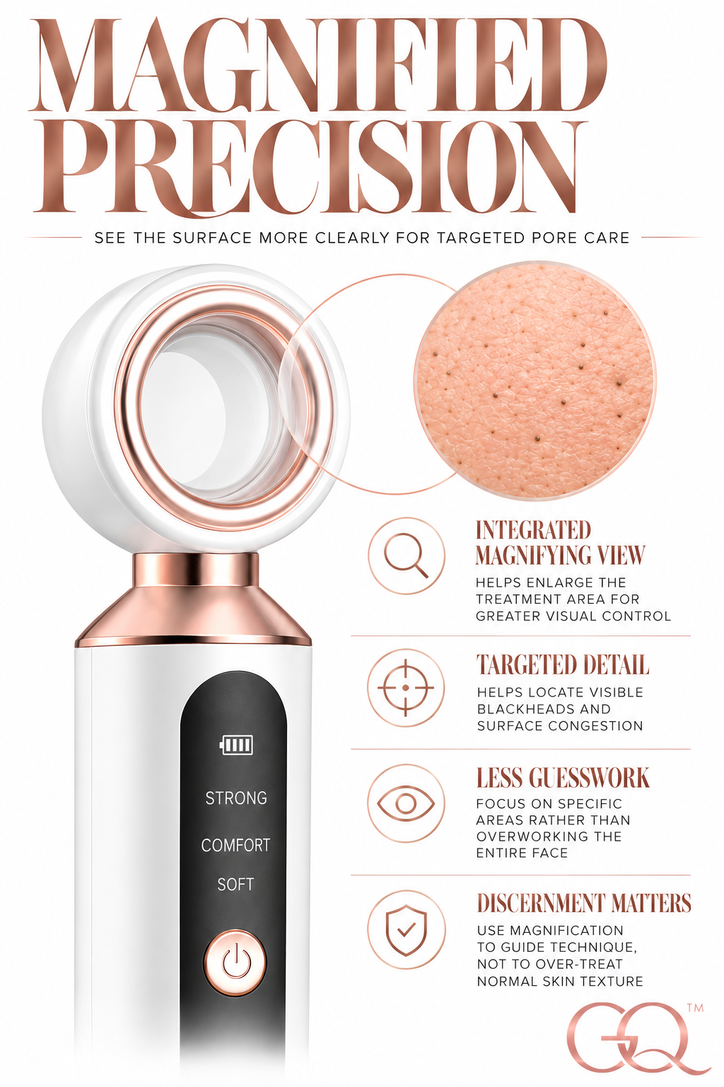 GLOWNIQUE Siena Visual Pore Purifier - Artisanal Skincare Tool
