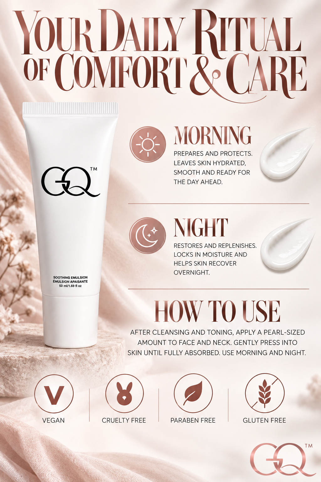 GLOWNIQUE Soothing Emulsion - Artisanal Hydration Cream