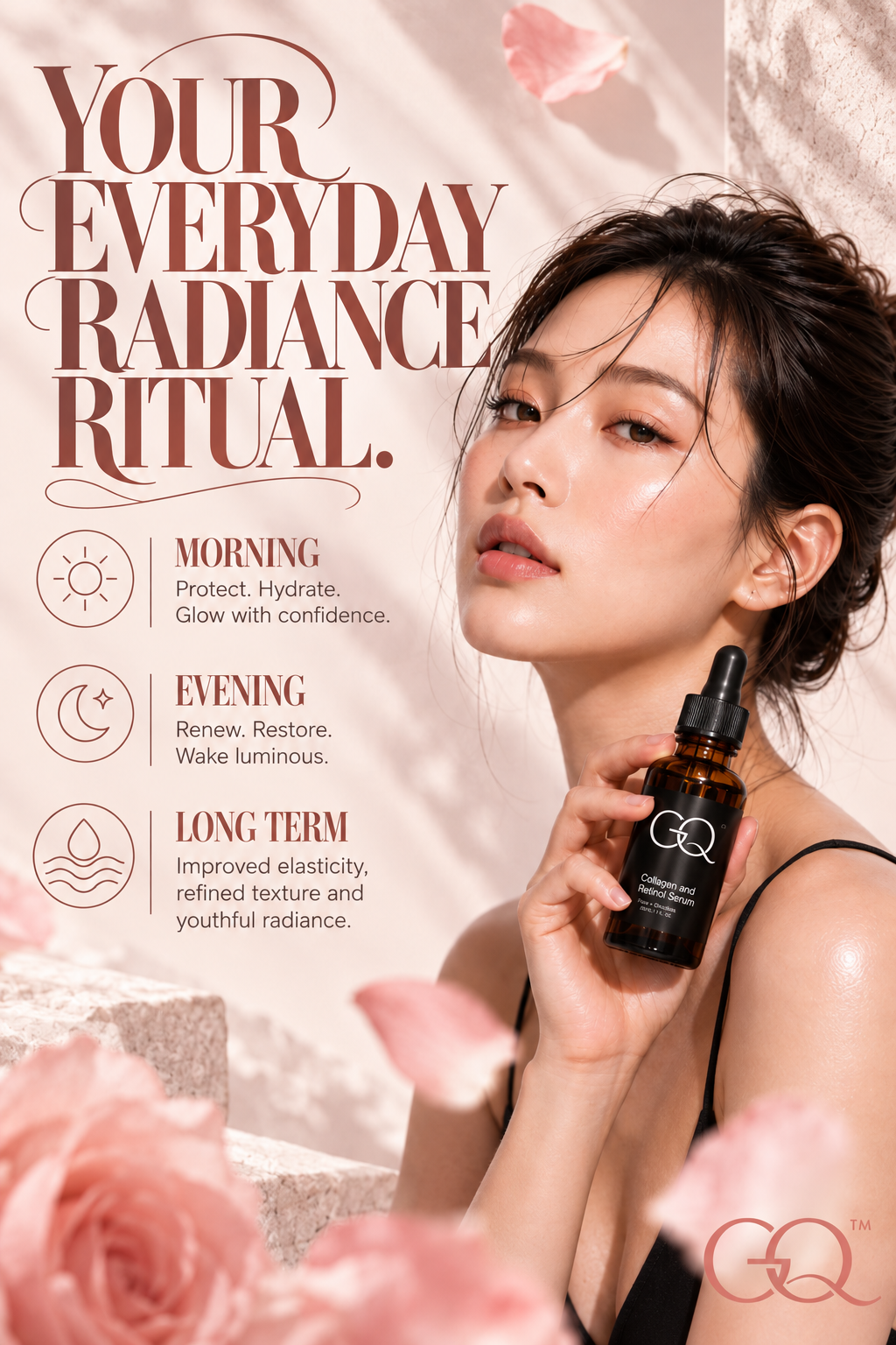 GLOWNIQUE Collagen and Retinol Serum | Luxe Artisanal Blend