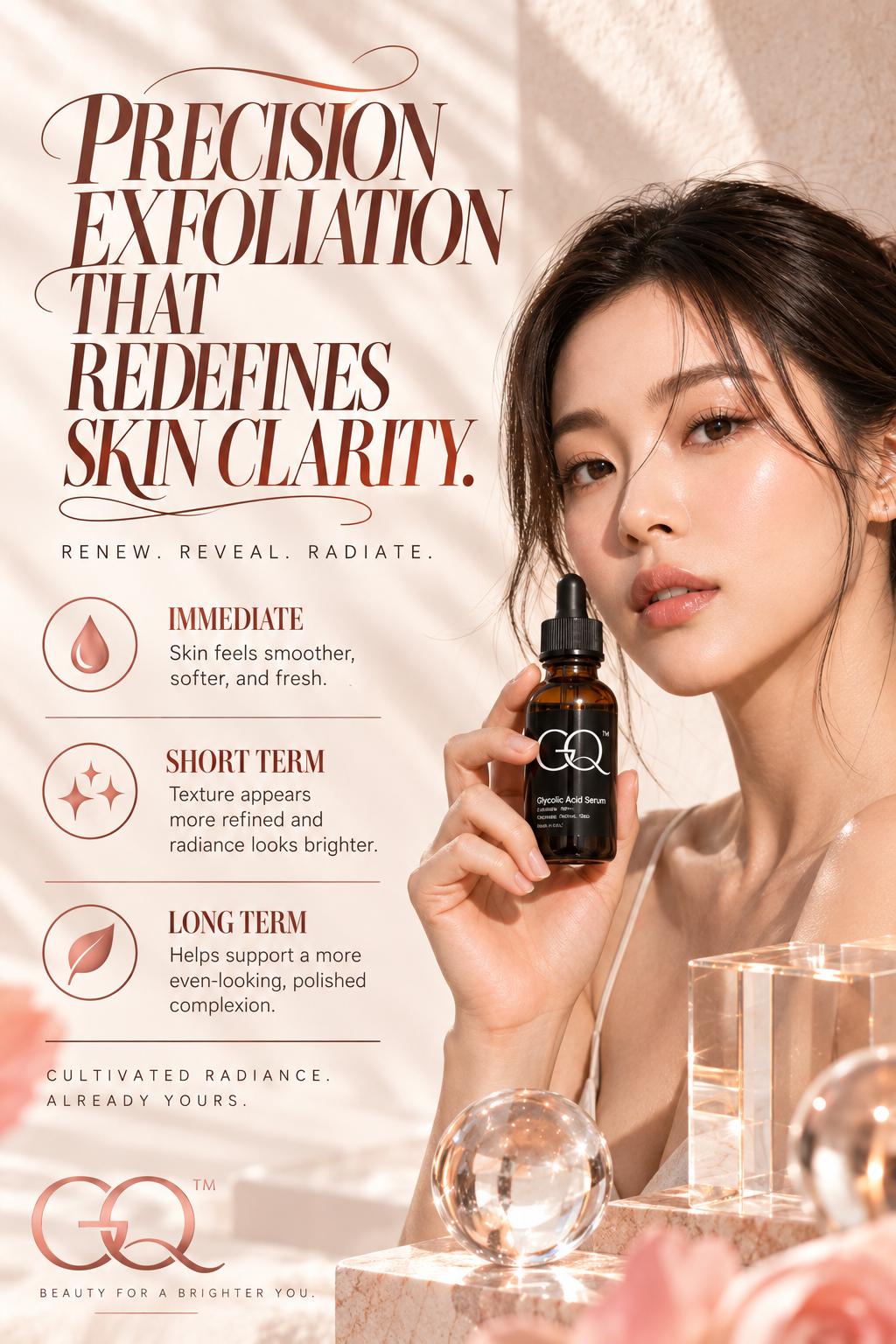 GLOWNIQUE Glycolic Acid Serum | Artisanal Luxury Skincare