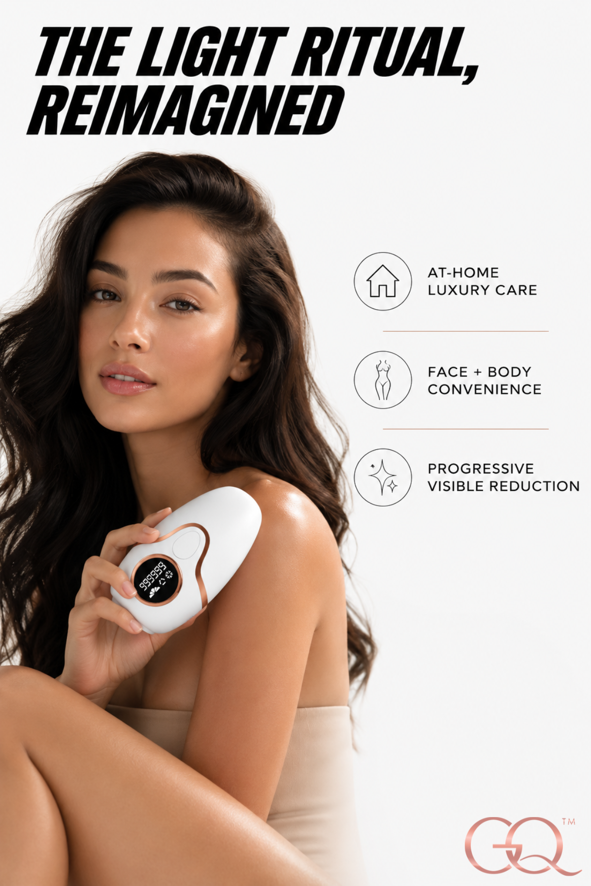GLOWNIQUE Aurélie Lumière Hair Removal Device Couture Elegance