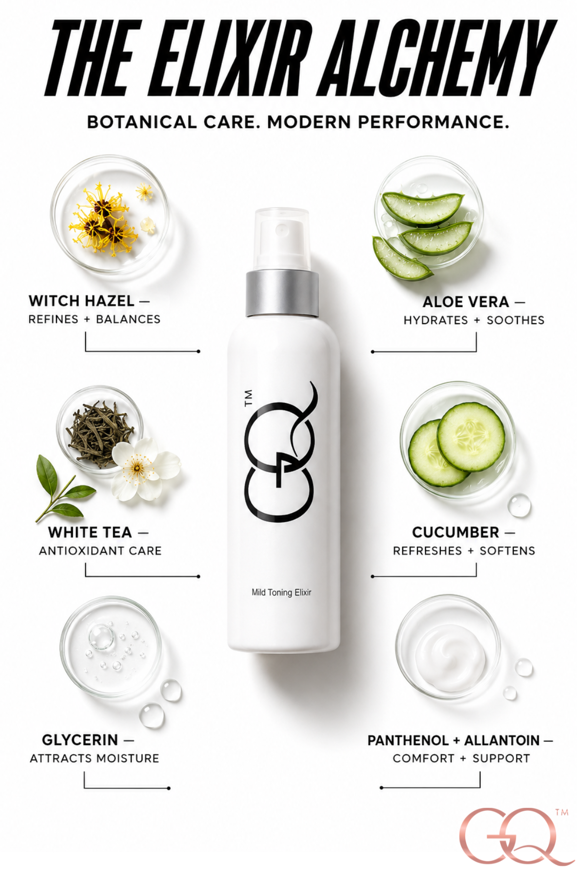 GLOWNIQUE Mild Toning Elixir - Couture Luxury Skincare