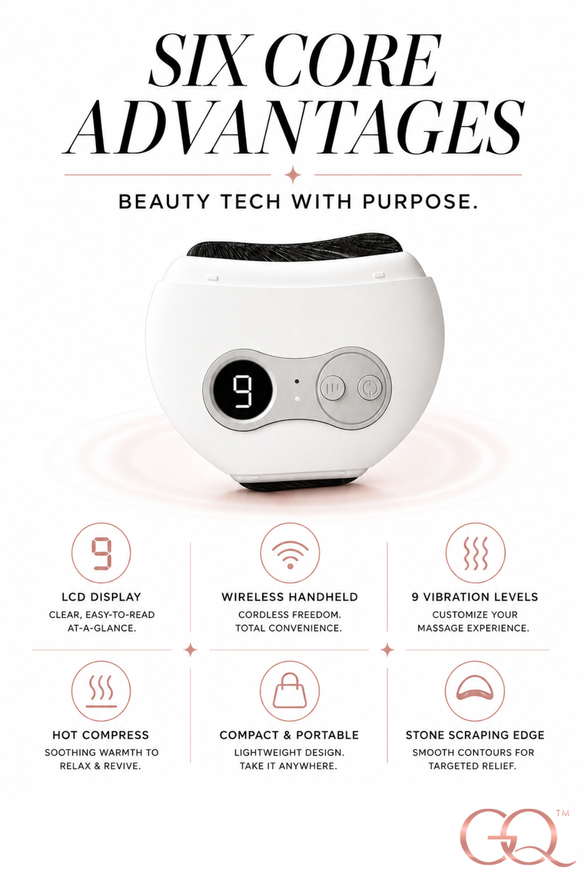 Armonia Sculpting Gua Sha Brush | GLOWNIQUE