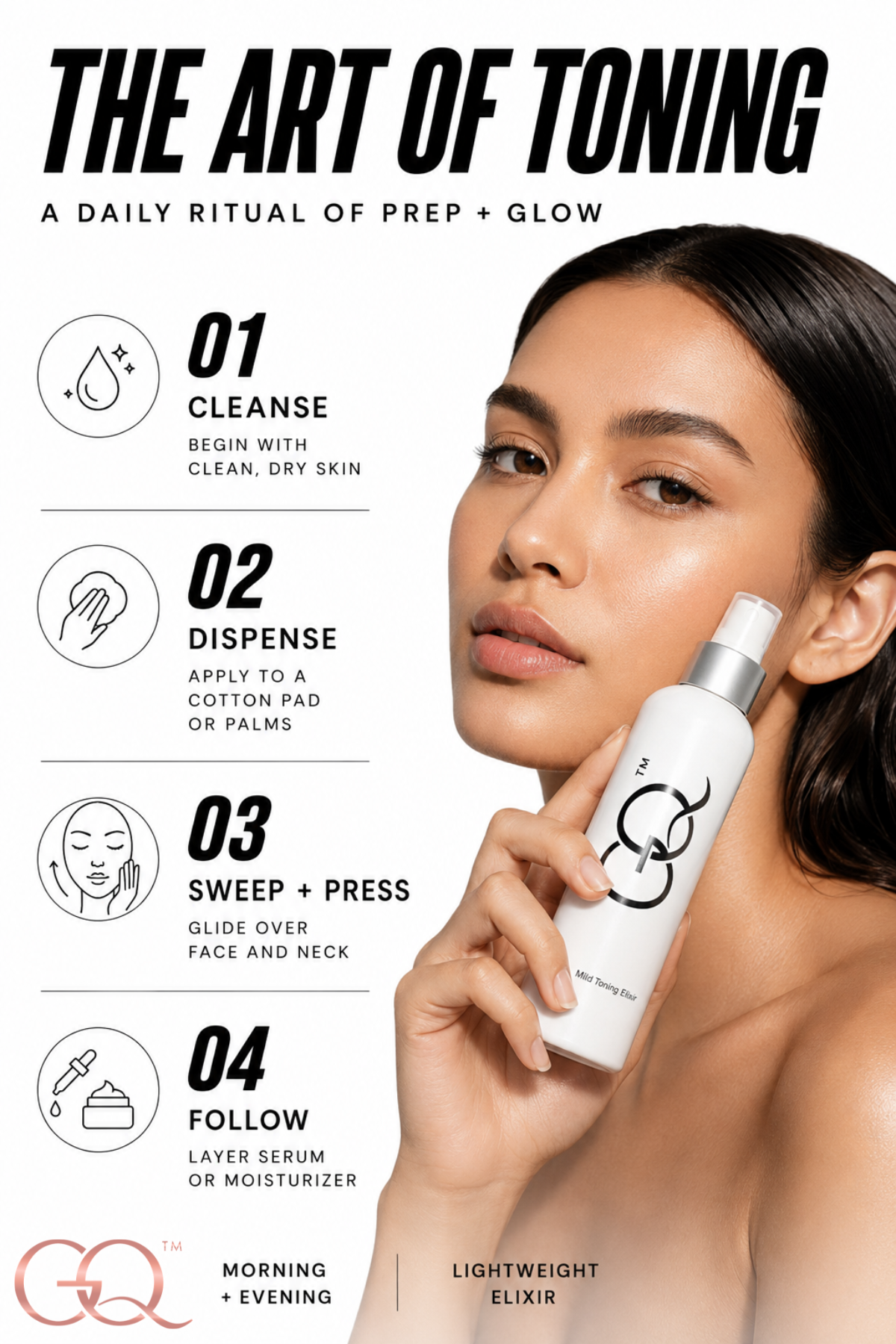 GLOWNIQUE Mild Toning Elixir Couture Luxury Skincare