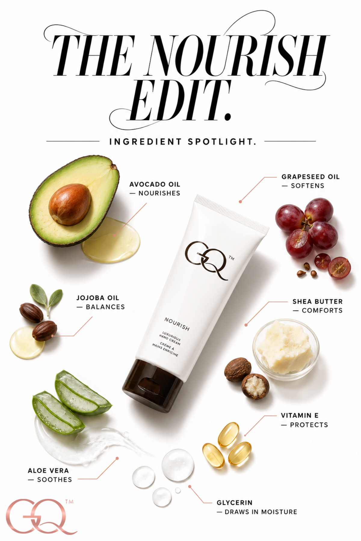 Pflegende Handcreme (120 ml) | GLOWNIQUE