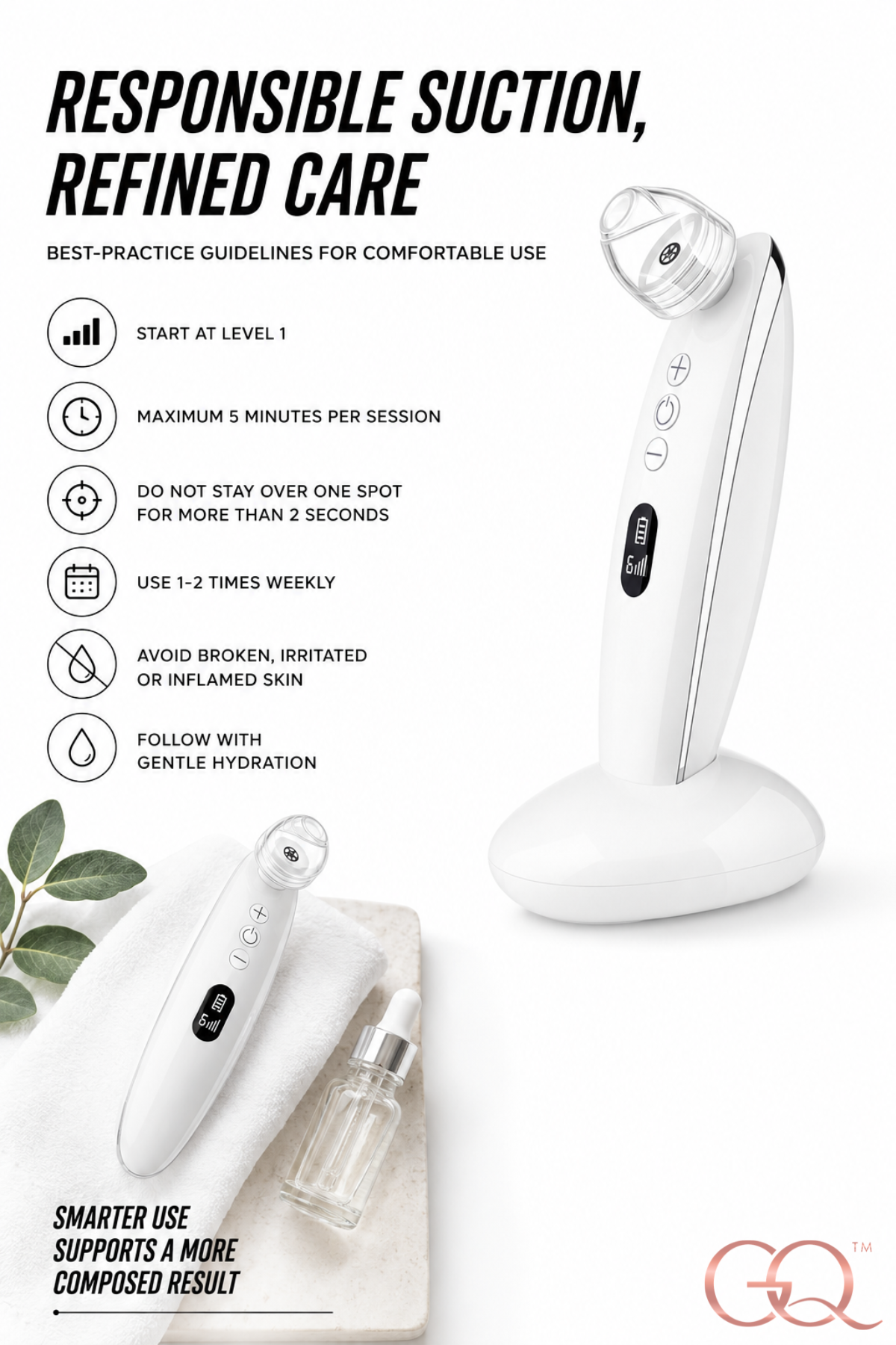 GLOWNIQUE Éveline Visual Pore Refining Device Couture