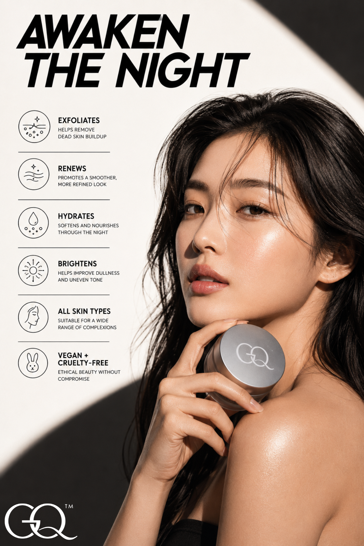 GLOWNIQUE Night Renewal Crème | Couture Luxury Skin Elixir