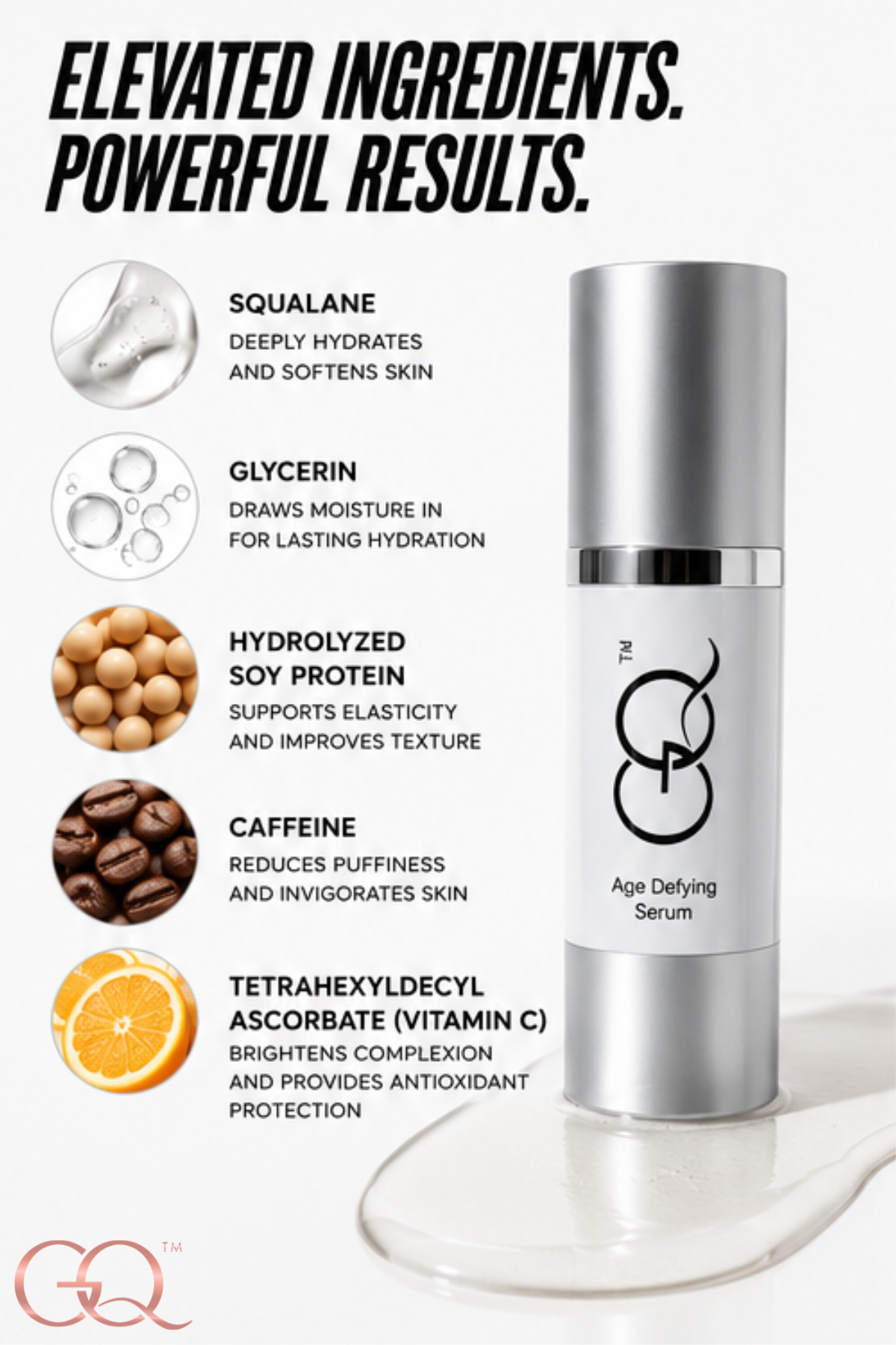 GLOWNIQUE Age Defying Serum - Artisanal Luxury Skincare