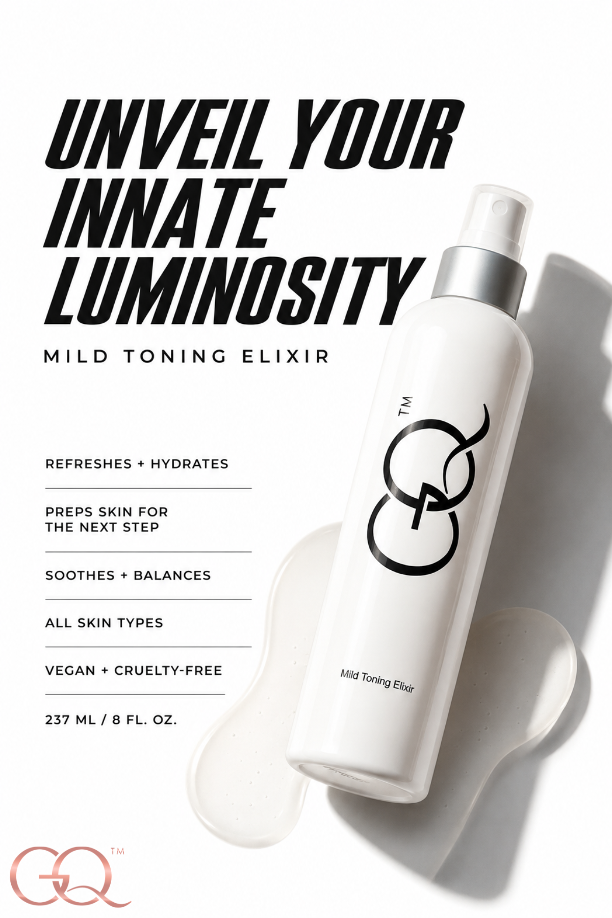 GLOWNIQUE Mild Toning Elixir Couture Hydration Experience