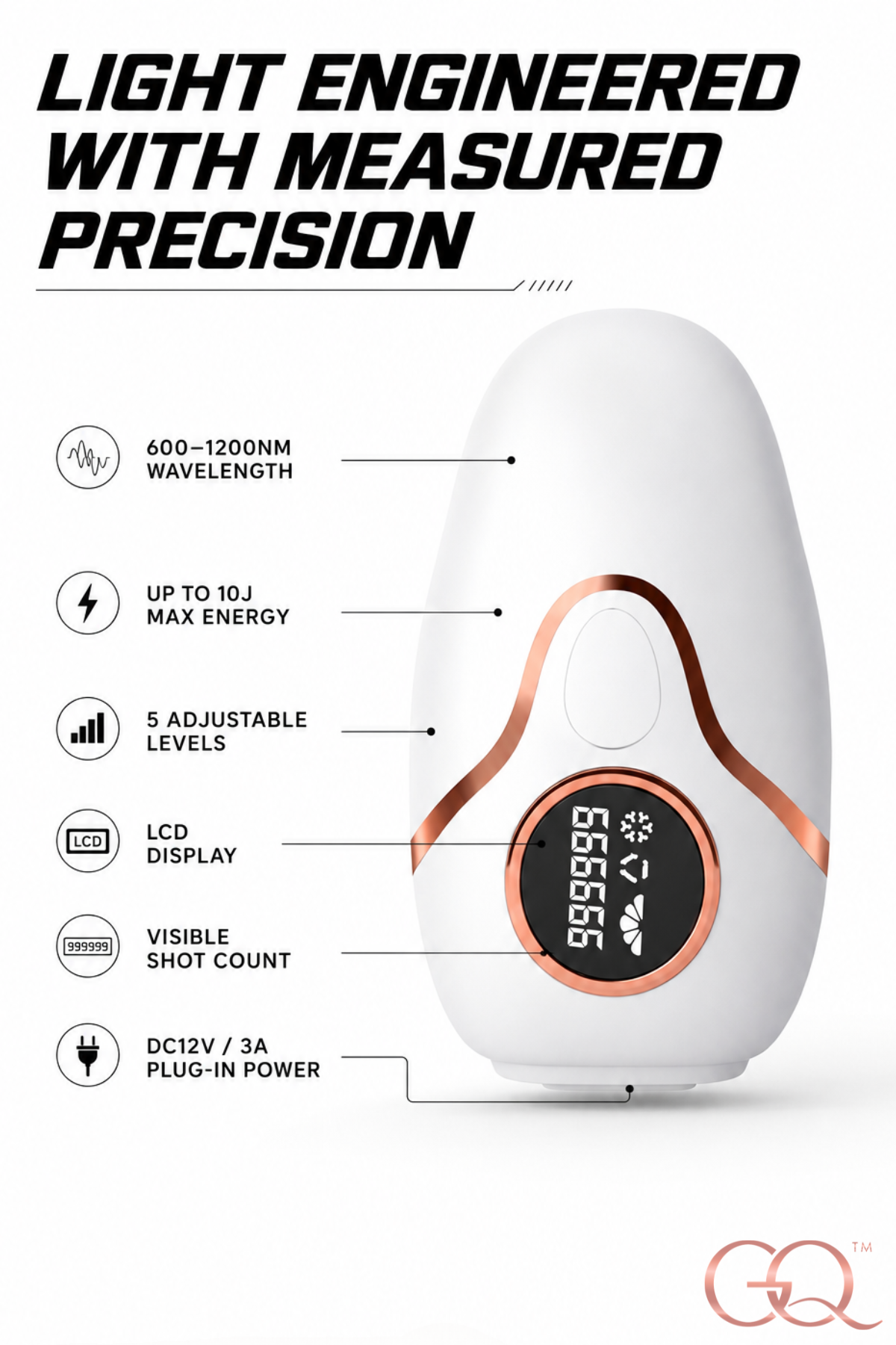GLOWNIQUE Aurélie Hair Removal Device | Couture Skin Care