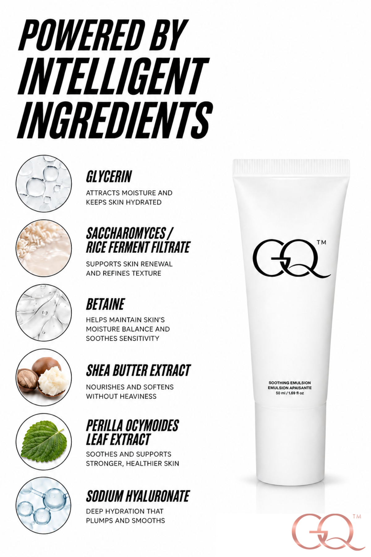 GLOWNIQUE Soothing Emulsion - Artisanal Luxury Hydration