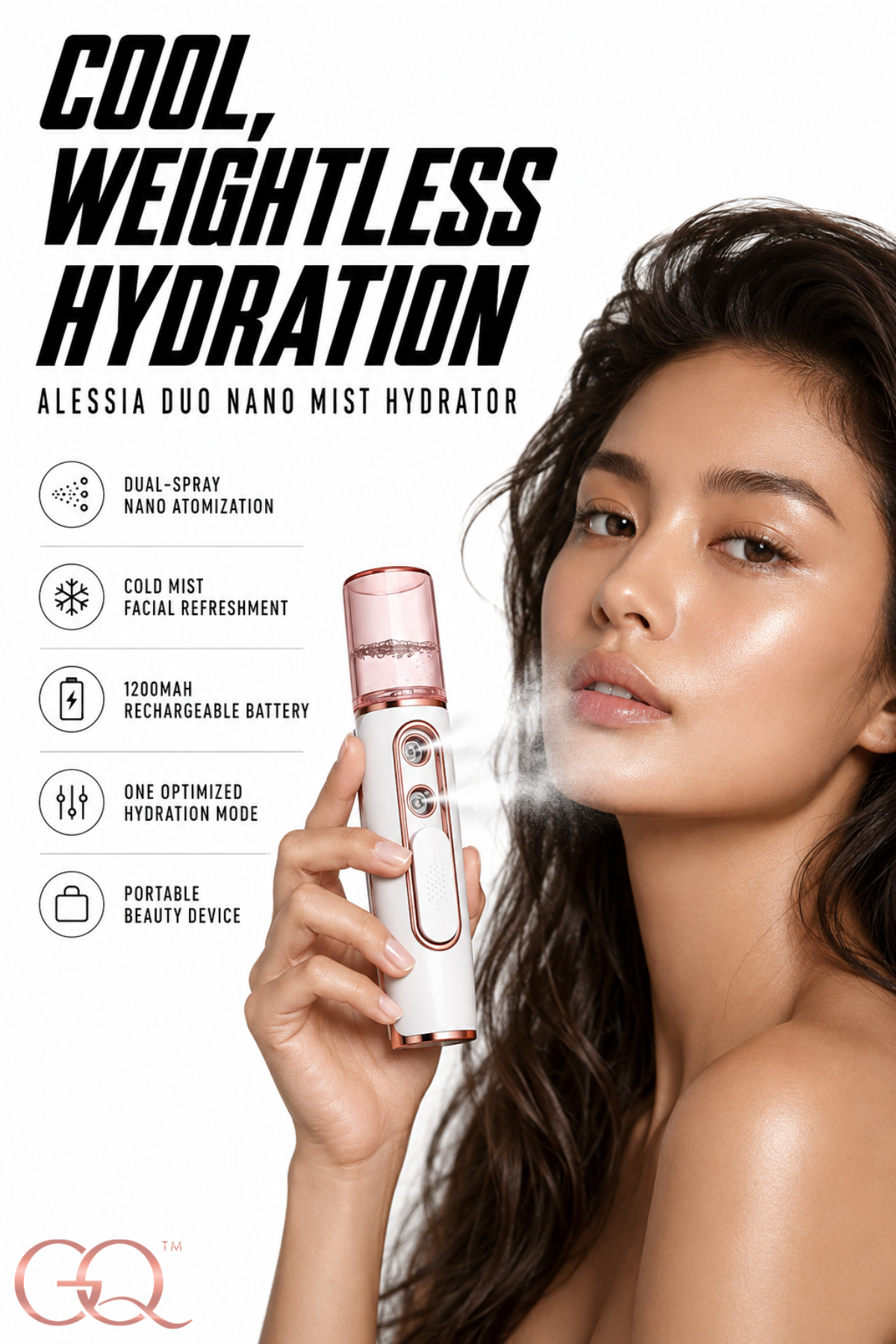 GLOWNIQUE Alessia Duo Nano Mist Hydrator Couture Luxury