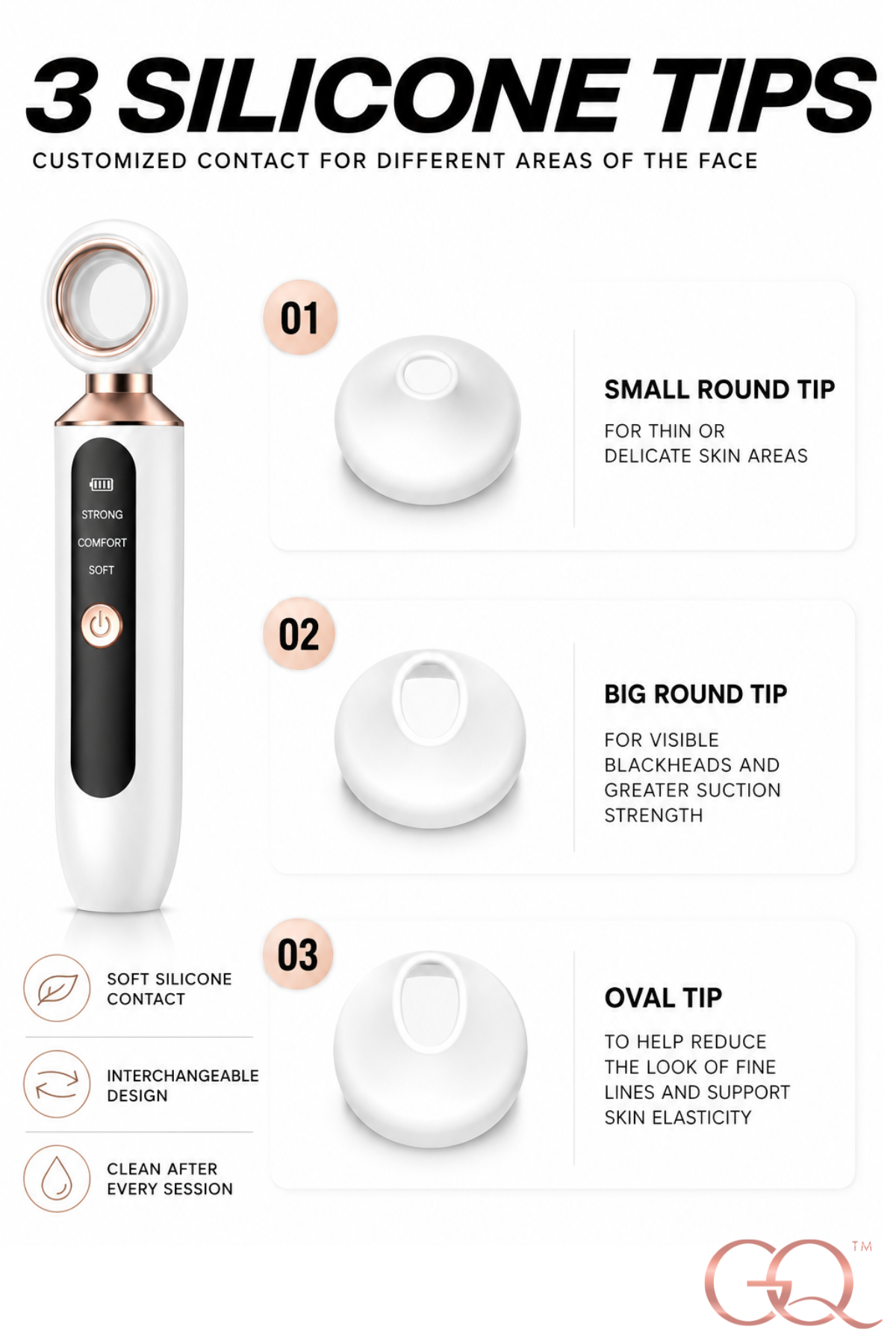 GLOWNIQUE Siena Visual Pore Purifier - Couture Skincare Tool