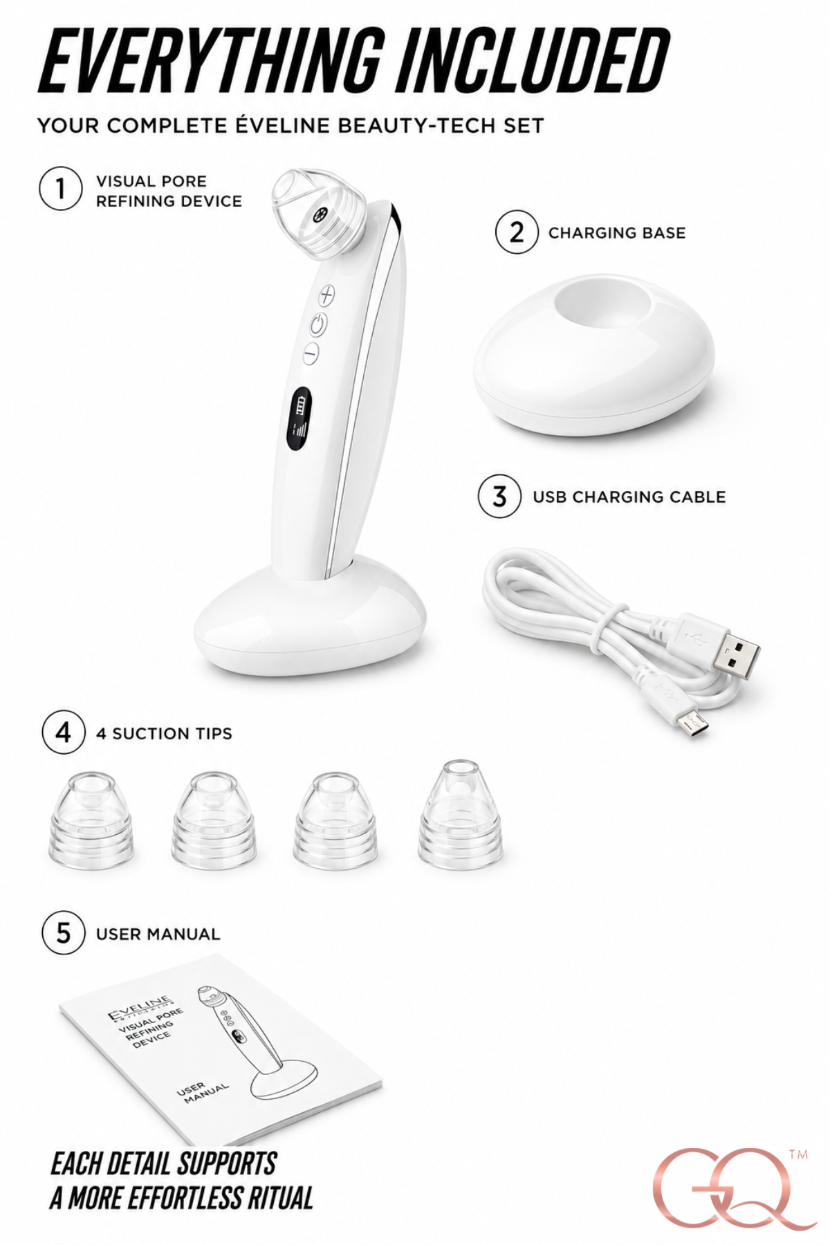 GLOWNIQUE Éveline Visual Pore Refining Device Couture