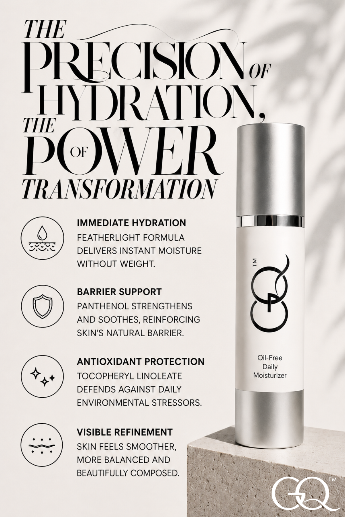 GLOWNIQUE Oil-Free Daily Moisturizer Couture Hydration Cream