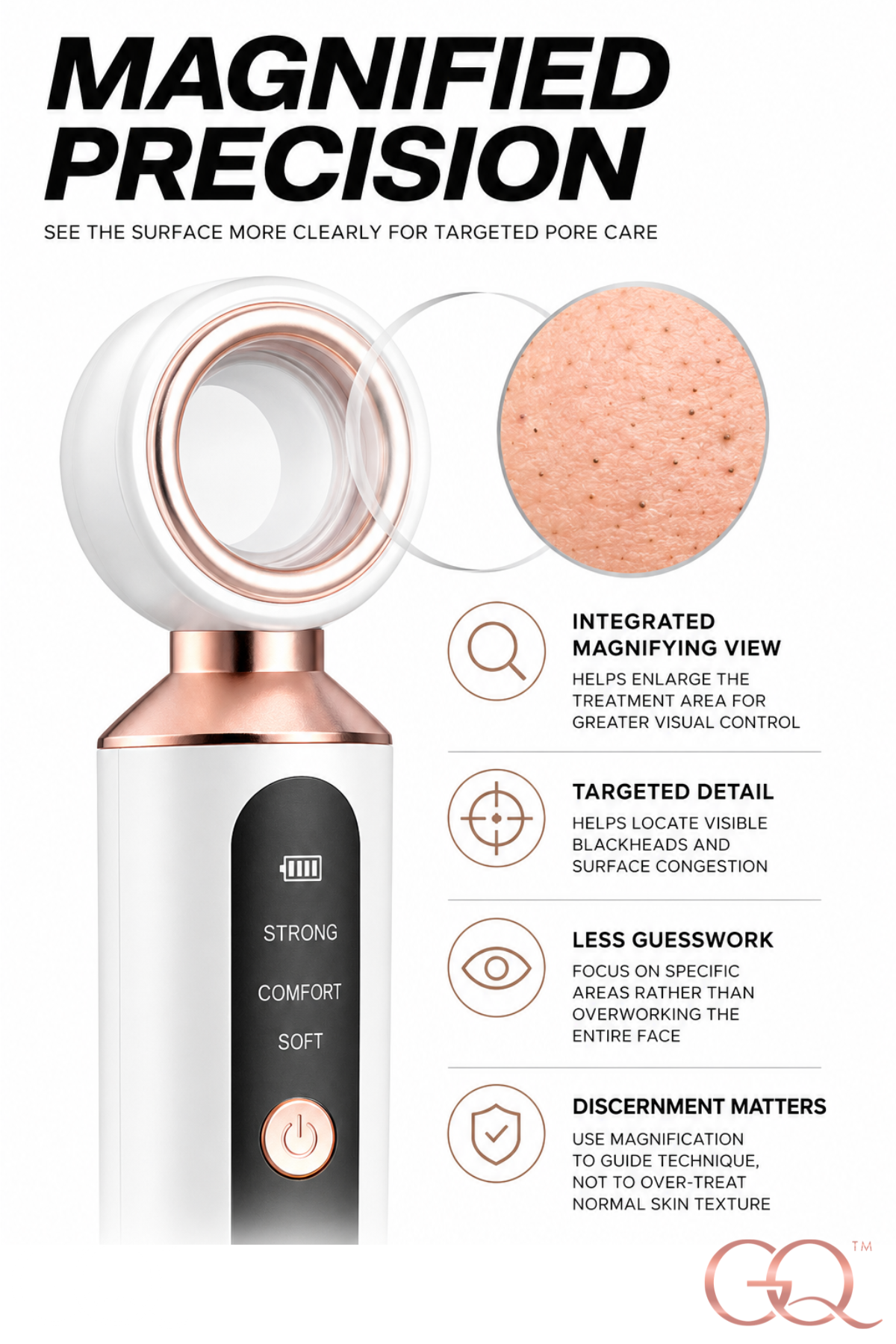 GLOWNIQUE Siena Visual Pore Purifier | Artisanal Skincare Tool