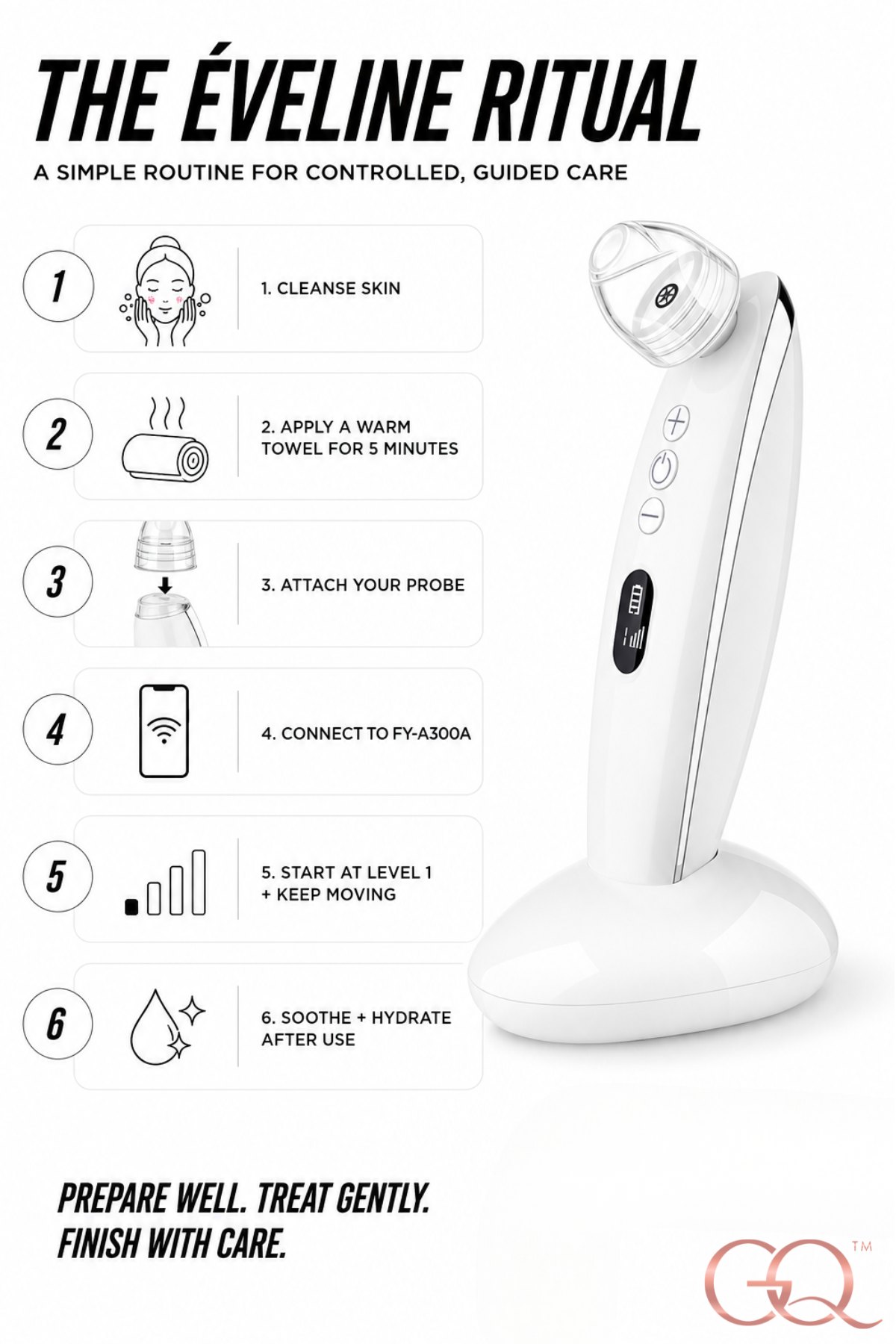 GLOWNIQUE Éveline Visual Pore Refining Device Couture