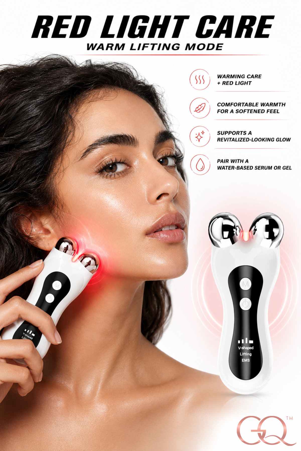 GLOWNIQUE Soleia V-Lift Roller | Couture Facial Contouring