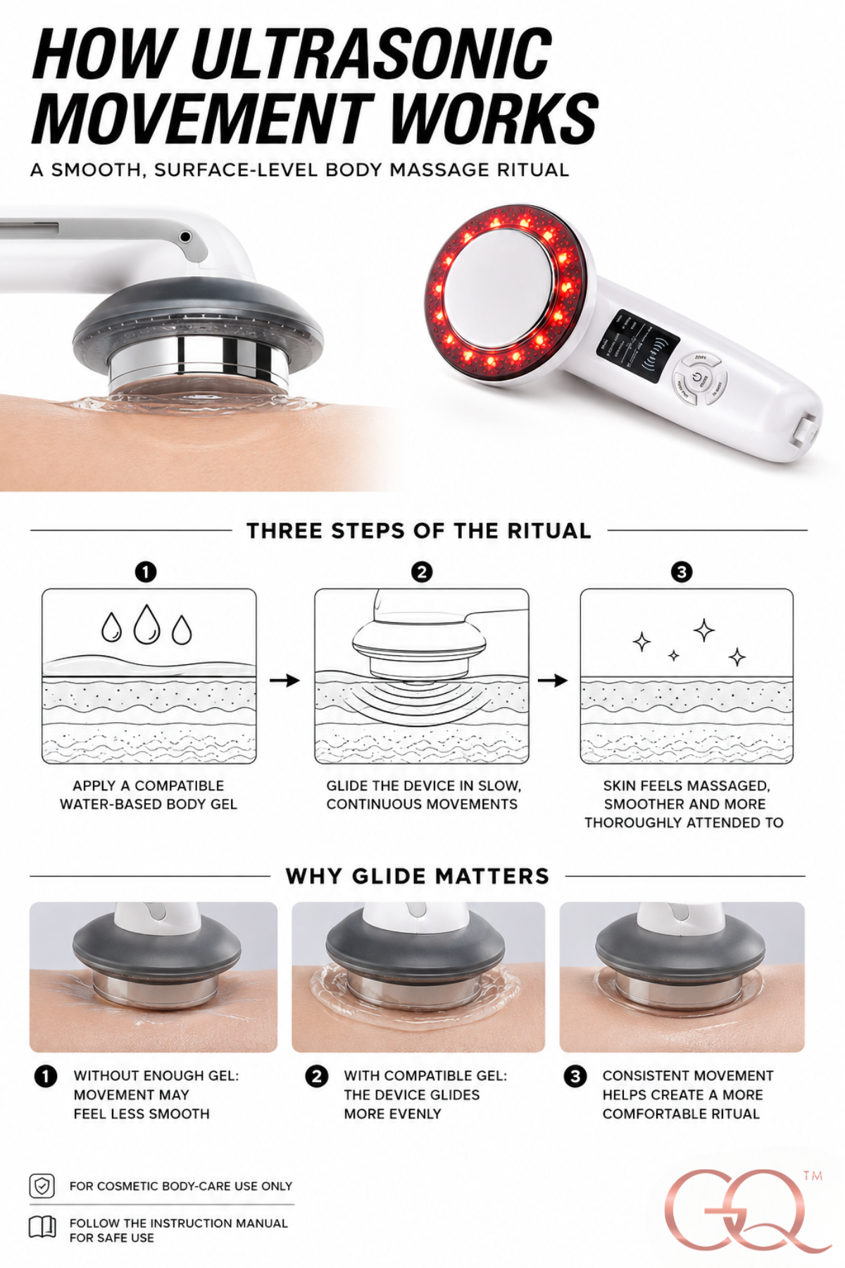 GLOWNIQUE Valentina 6-in-1 EMS Body Sculpting Device Couture