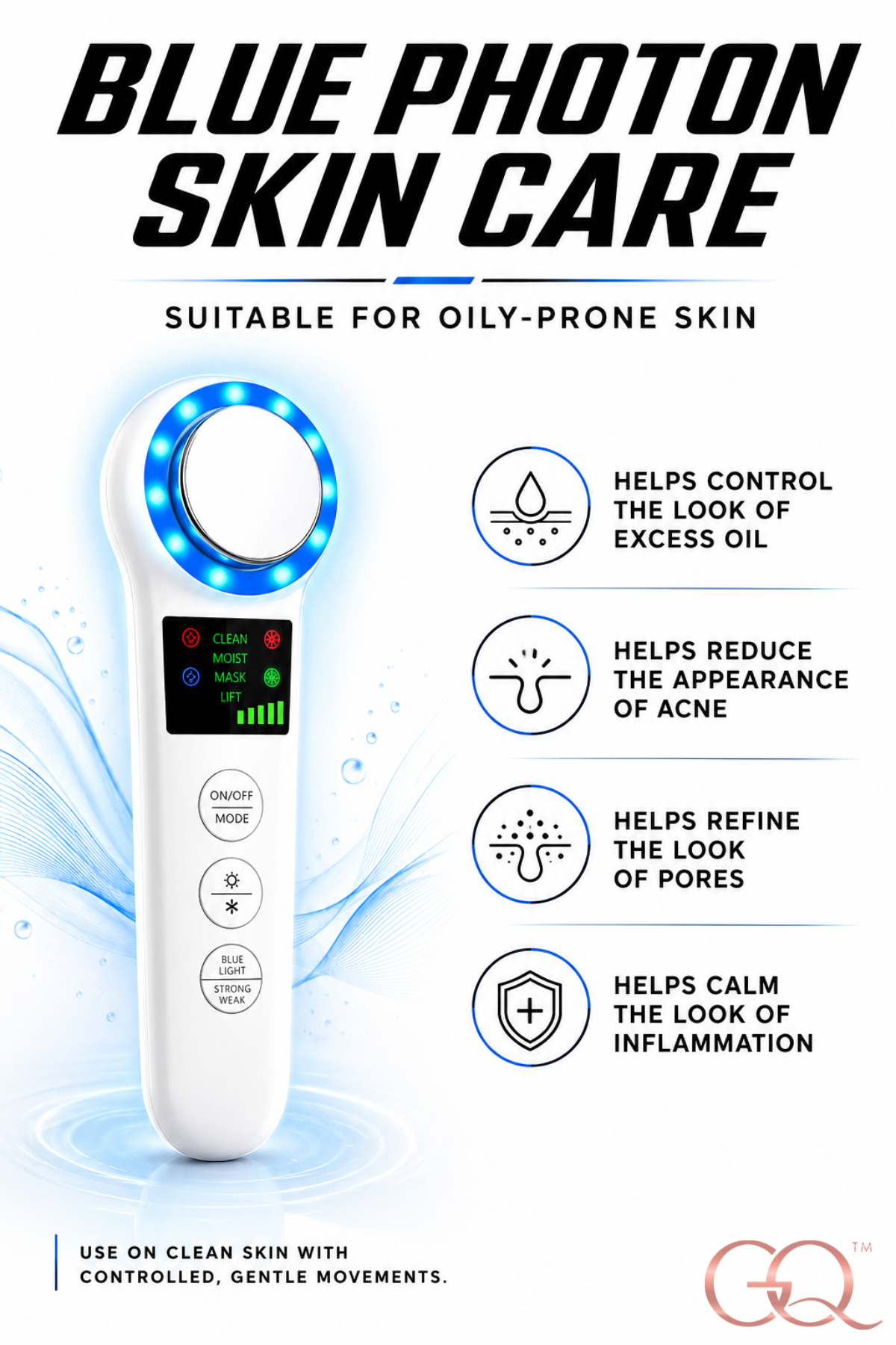 GLOWNIQUE Aurelia Cryo Sculpting Wand - Couture Skincare Tool
