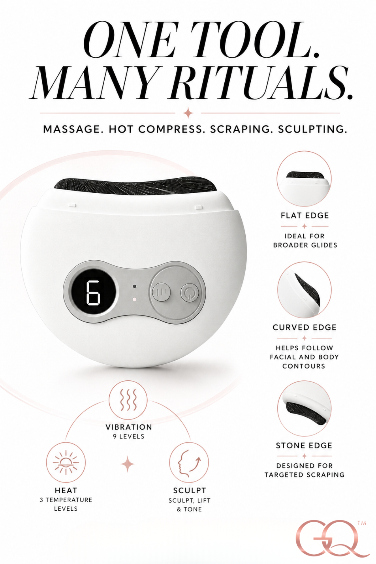 Armonia Sculpting Gua Sha Brush | GLOWNIQUE
