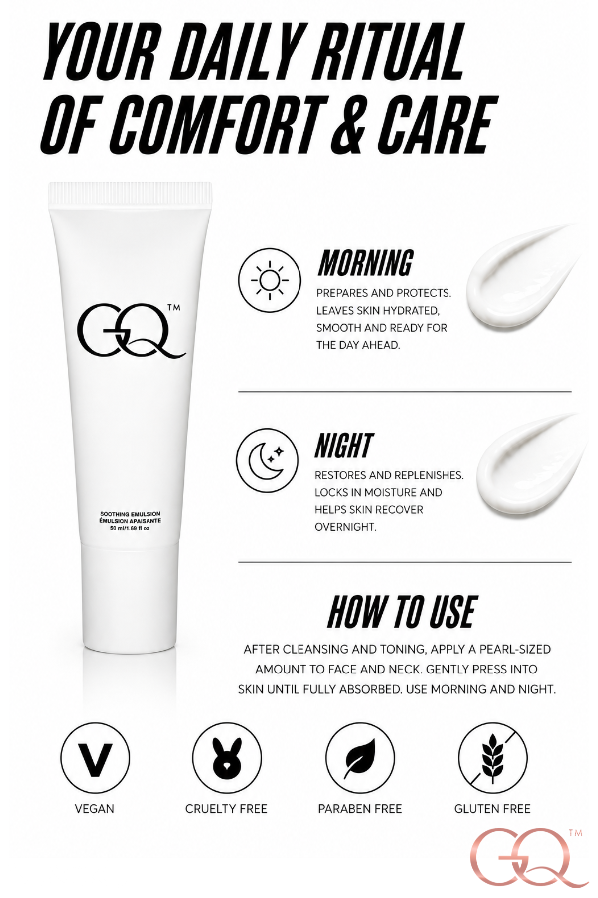 GLOWNIQUE Soothing Emulsion - Artisan Luxury Hydration